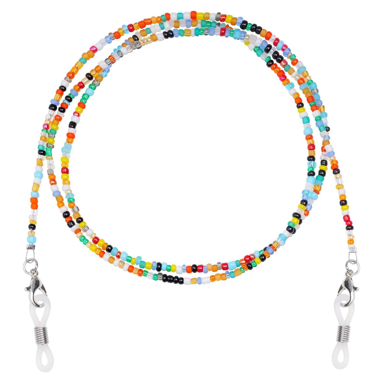Cadena de Gafas con Cuentas ELC-1 Multicolor 65 cm Ajustable