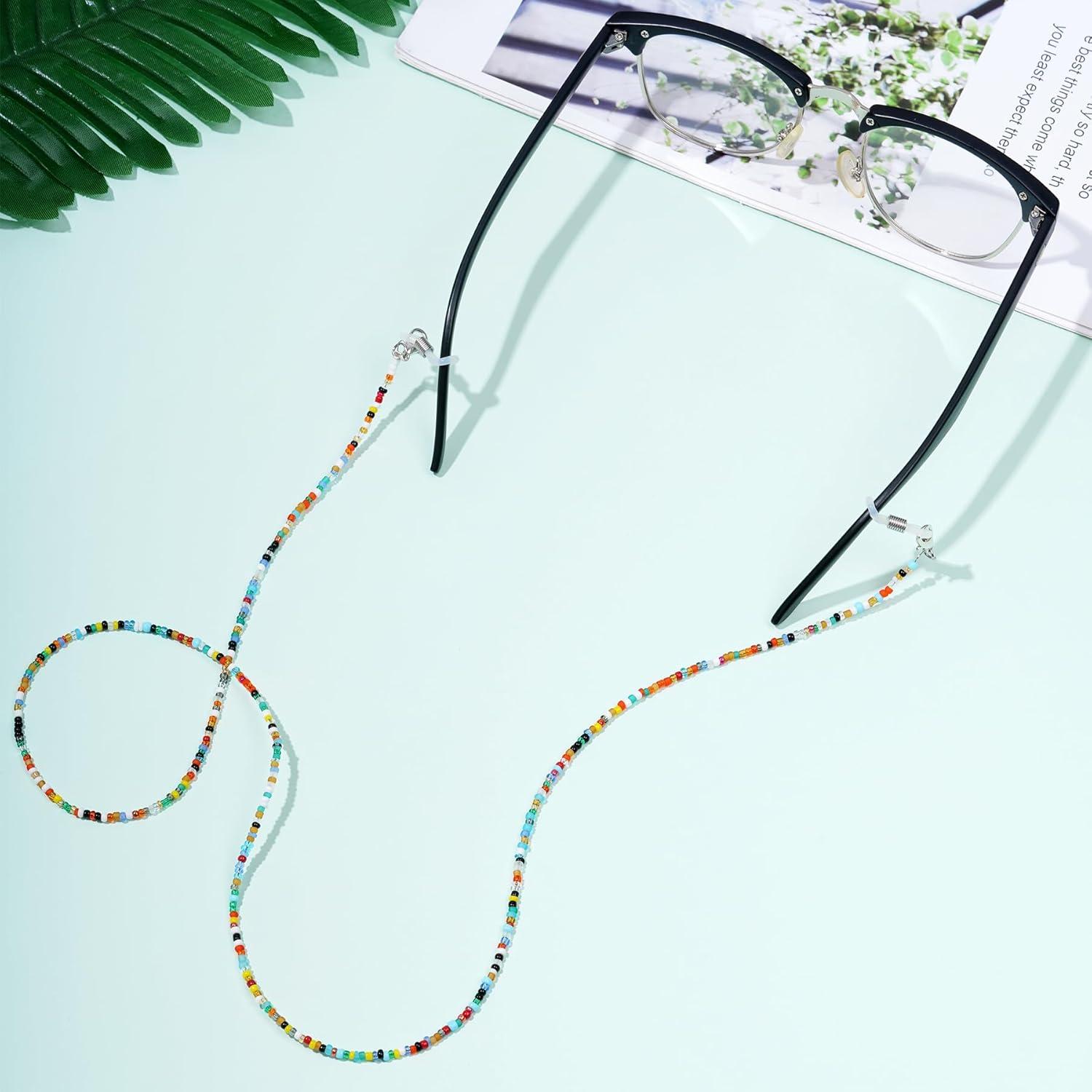 Cadena de Gafas con Cuentas ELC-1 Multicolor 65 cm Ajustable