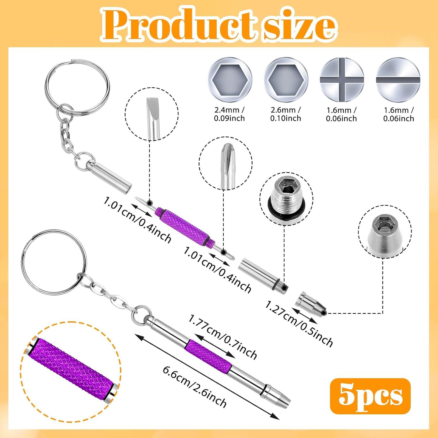 Set de 5 Destornilladores de Precisión Skrfren Multicolor