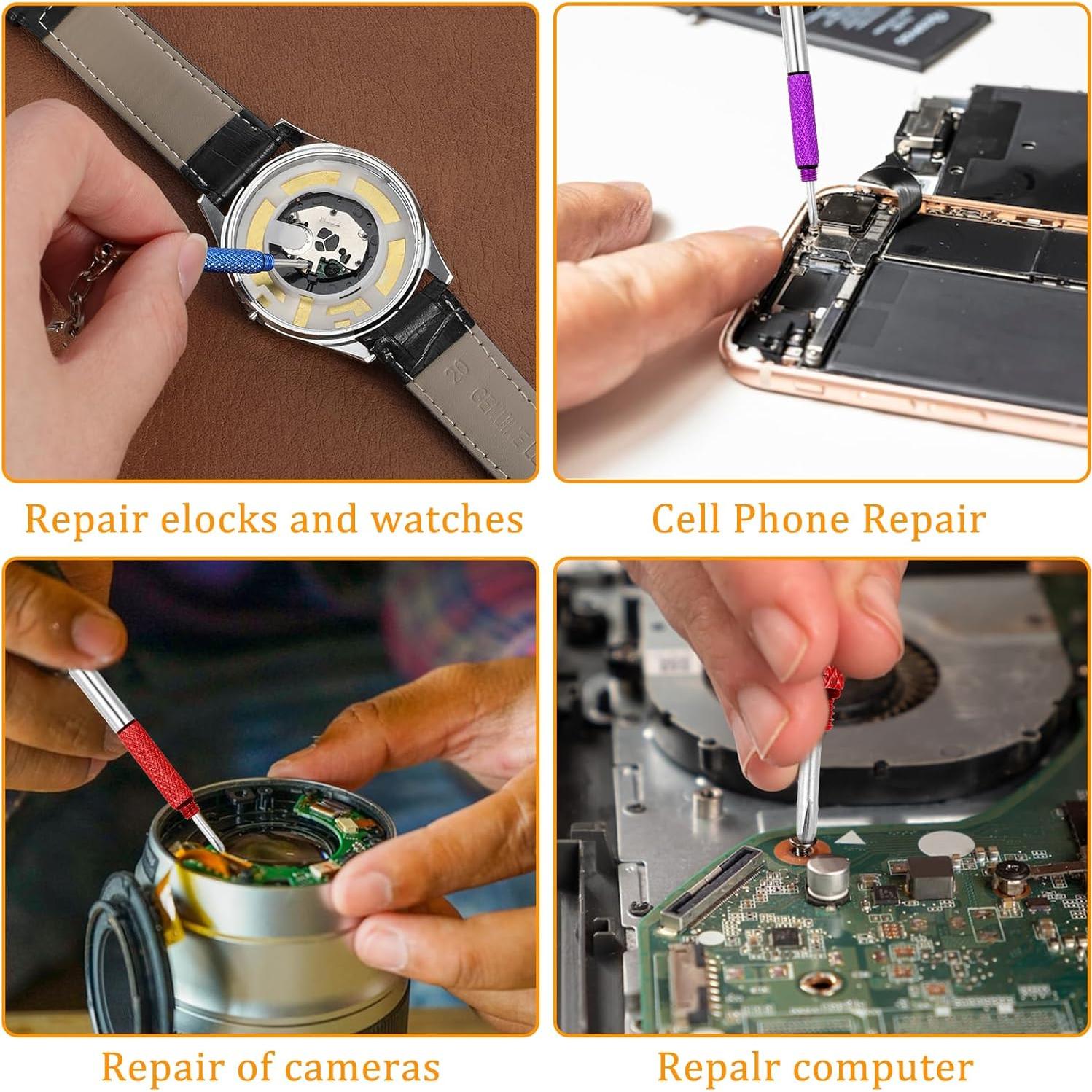 Set de 5 Destornilladores de Precisión Skrfren Multicolor