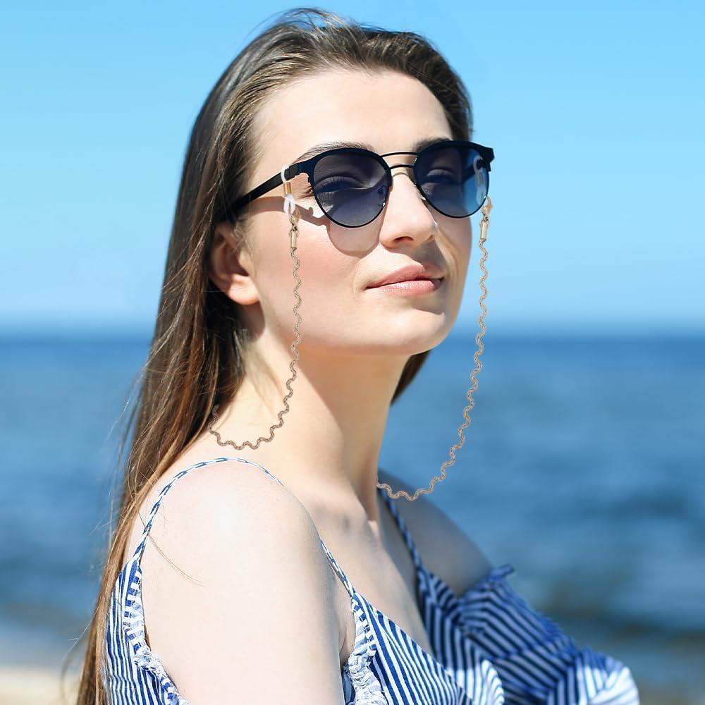 Cadena de Gafas de Acero Inoxidable para Mujeres 73.66 cm