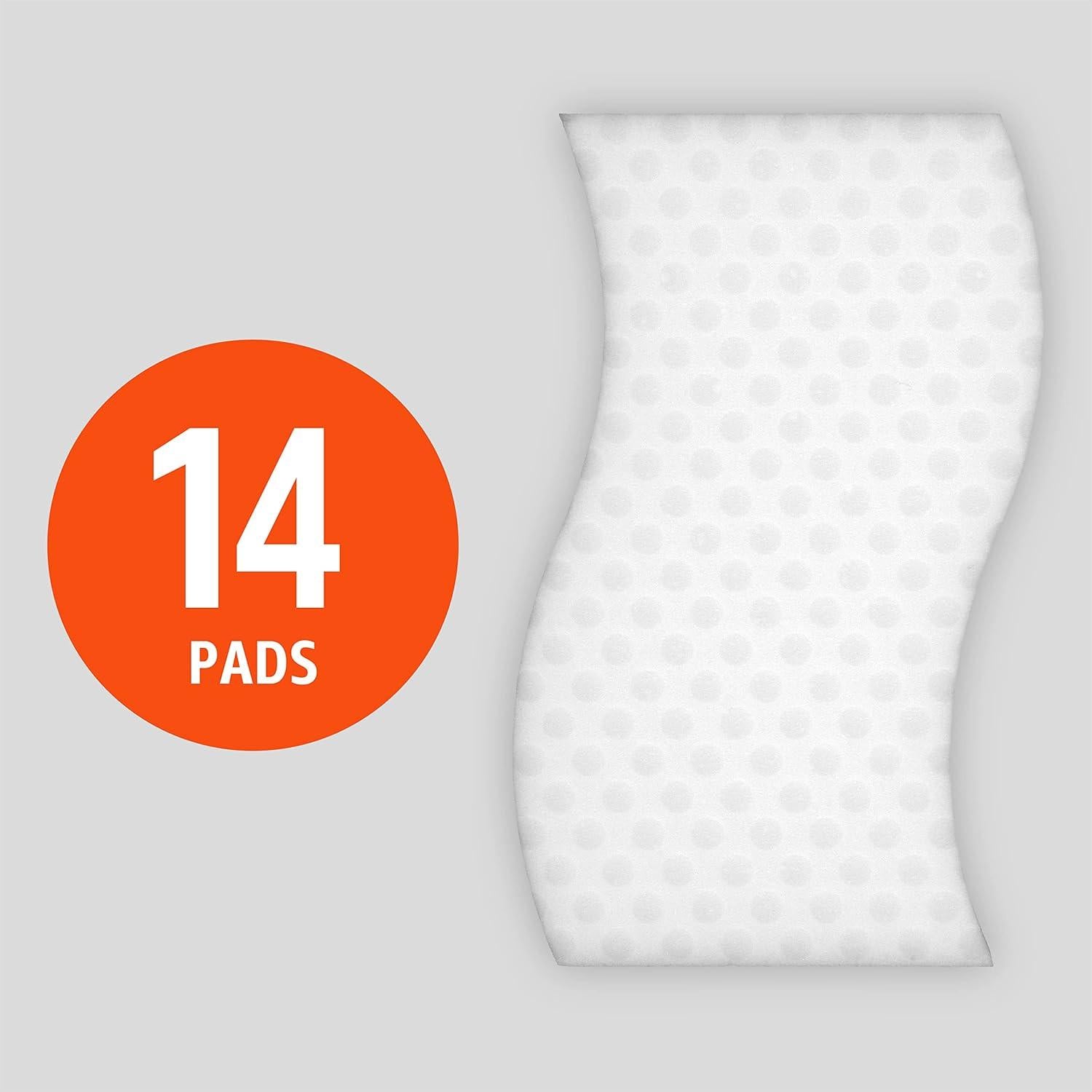 Borrador Extra Durable Amazon Basics - 14 Esponjas de Limpieza