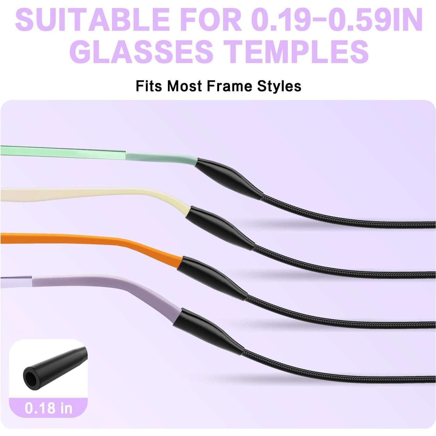 Correa Ajustable para Gafas FOFALY Niños 24.1 cm 3 Pcs