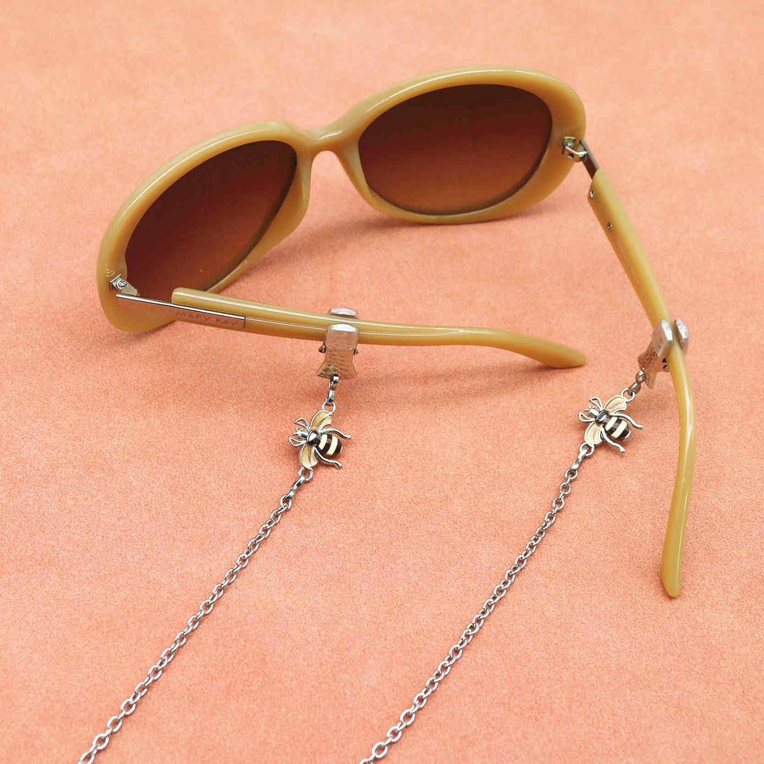 Cadena de Gafas Soporte Alrededor del Cuello Acero Inoxidable