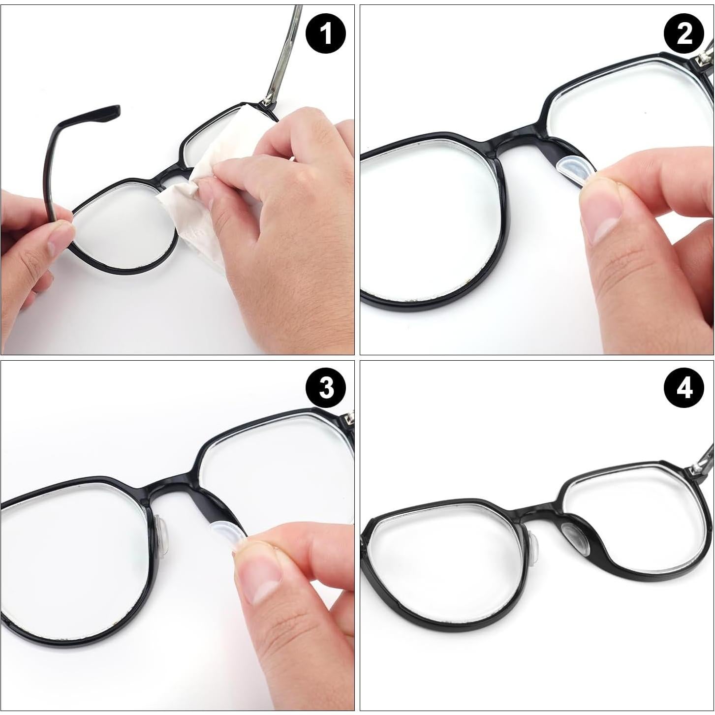 10 Pares Almohadillas Silicona Antideslizante Gafas Gosknor