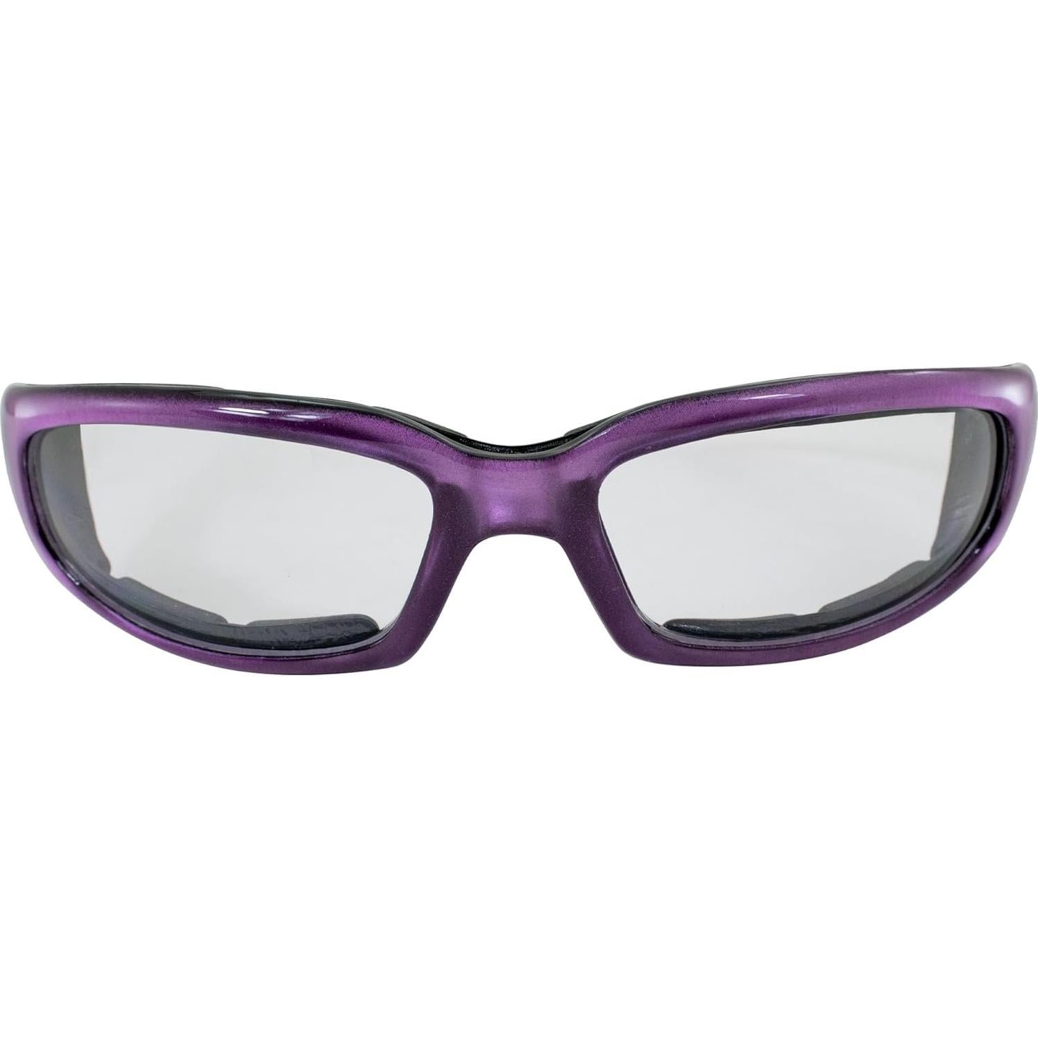 Gafas de sol para motocicleta Birdz Eyewear Chill moradas