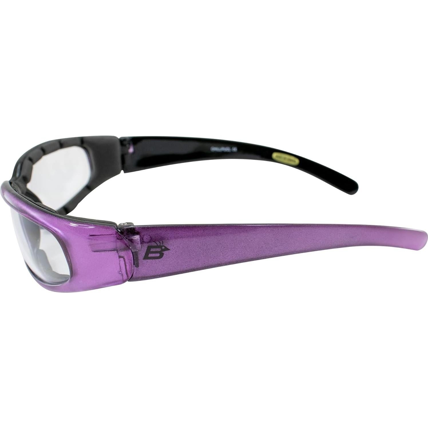 Gafas de sol para motocicleta Birdz Eyewear Chill moradas