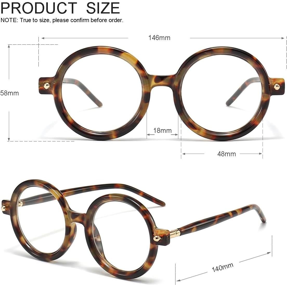 Gafas Bloqueadoras de Luz Azul JOVAKIT Unisex Retro 90s