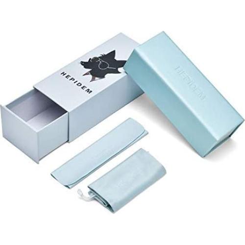 Gafas Ópticas Hepidem Acetato Vintage Redondas 46mm