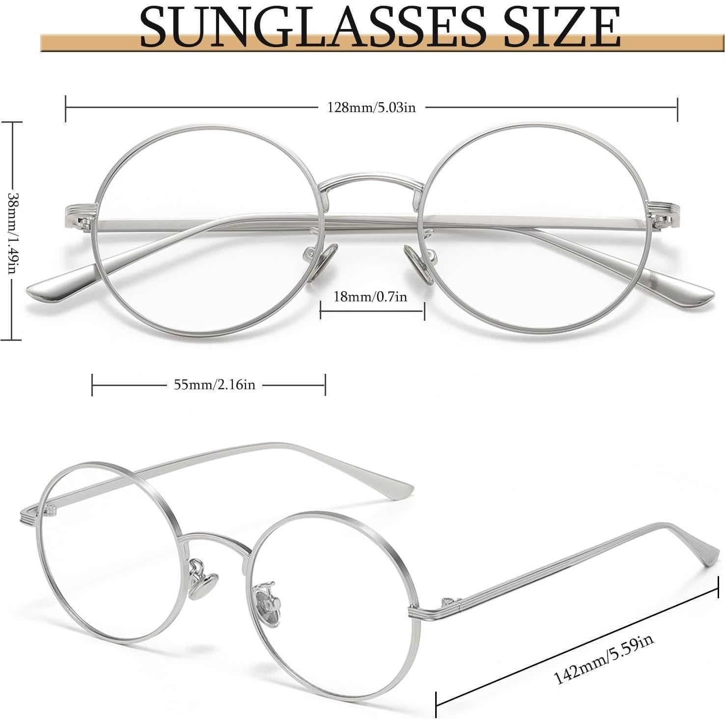 Gafas Vintage Anti Luz Azul D Lolylad - Lentes Claros Unisex