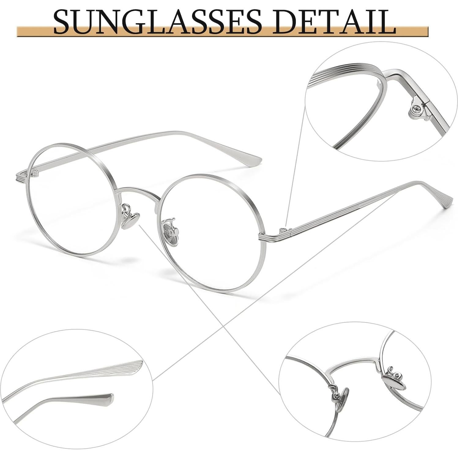 Gafas Vintage Anti Luz Azul D Lolylad - Lentes Claros Unisex