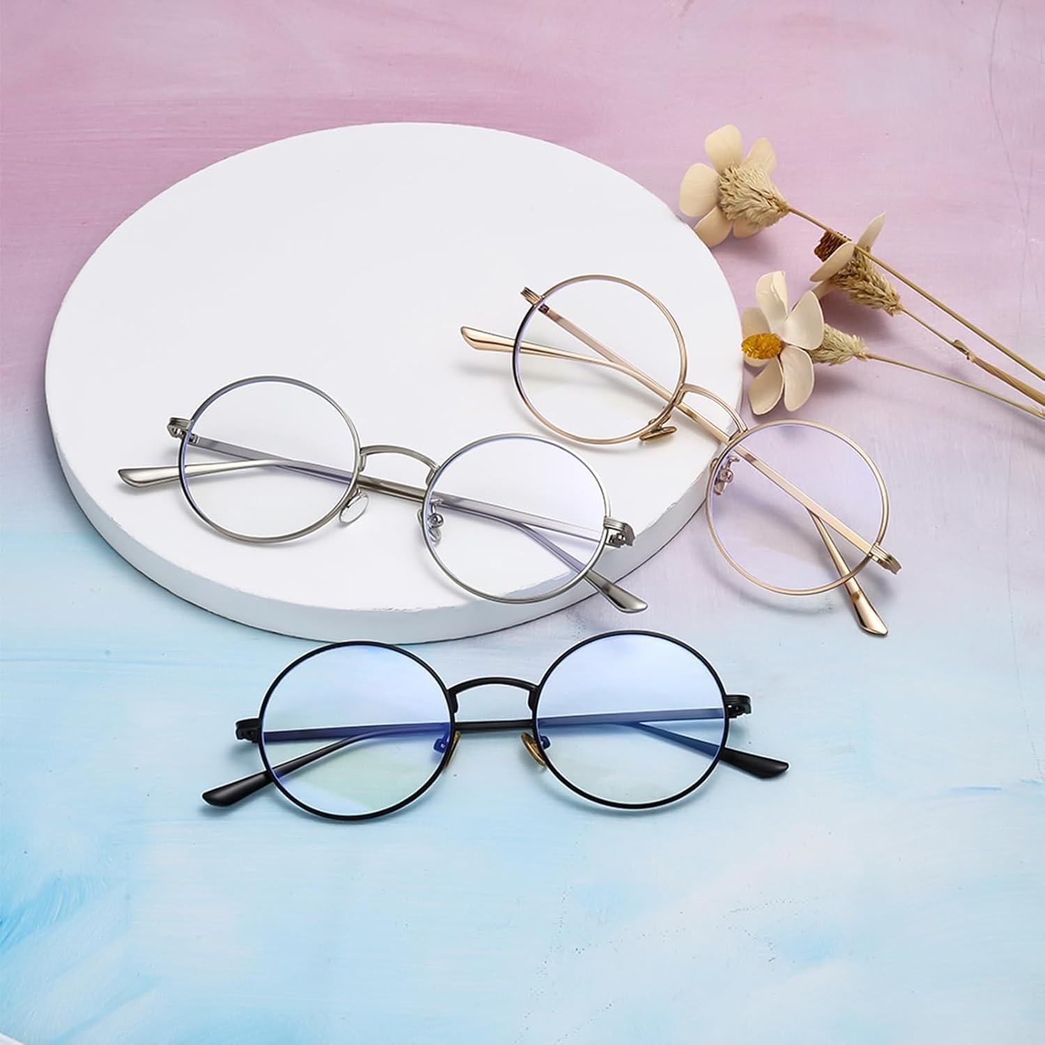 Gafas Vintage Anti Luz Azul D Lolylad - Lentes Claros Unisex