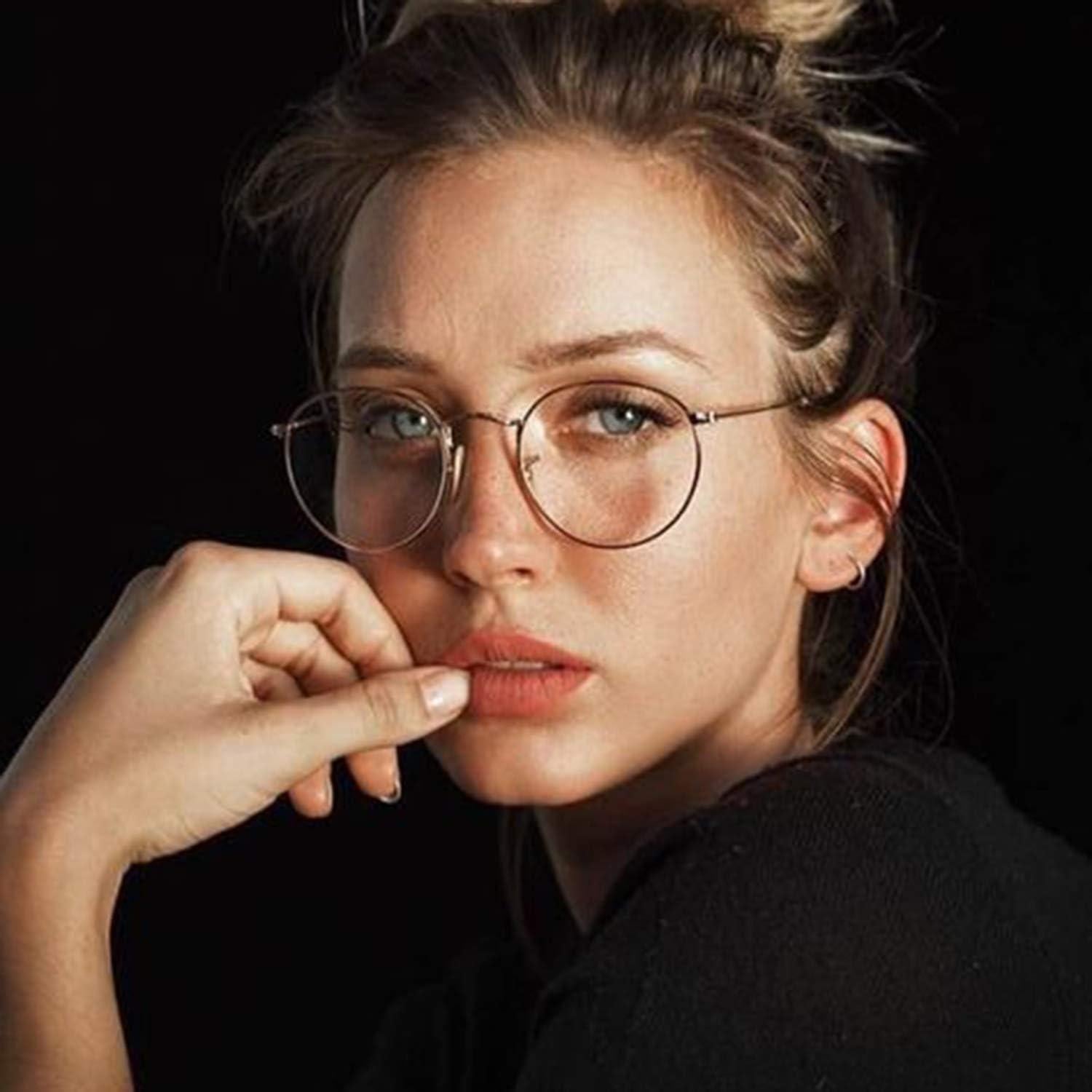 Gafas Redondas KURSAN Anti Luz Azul Transparentes Unisex