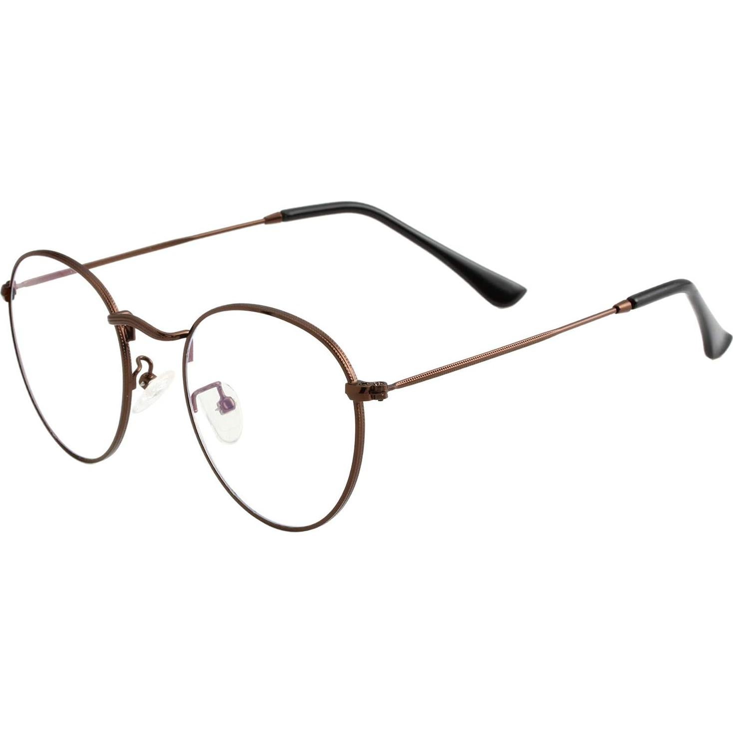 Gafas Redondas KURSAN Anti Luz Azul Transparentes Unisex