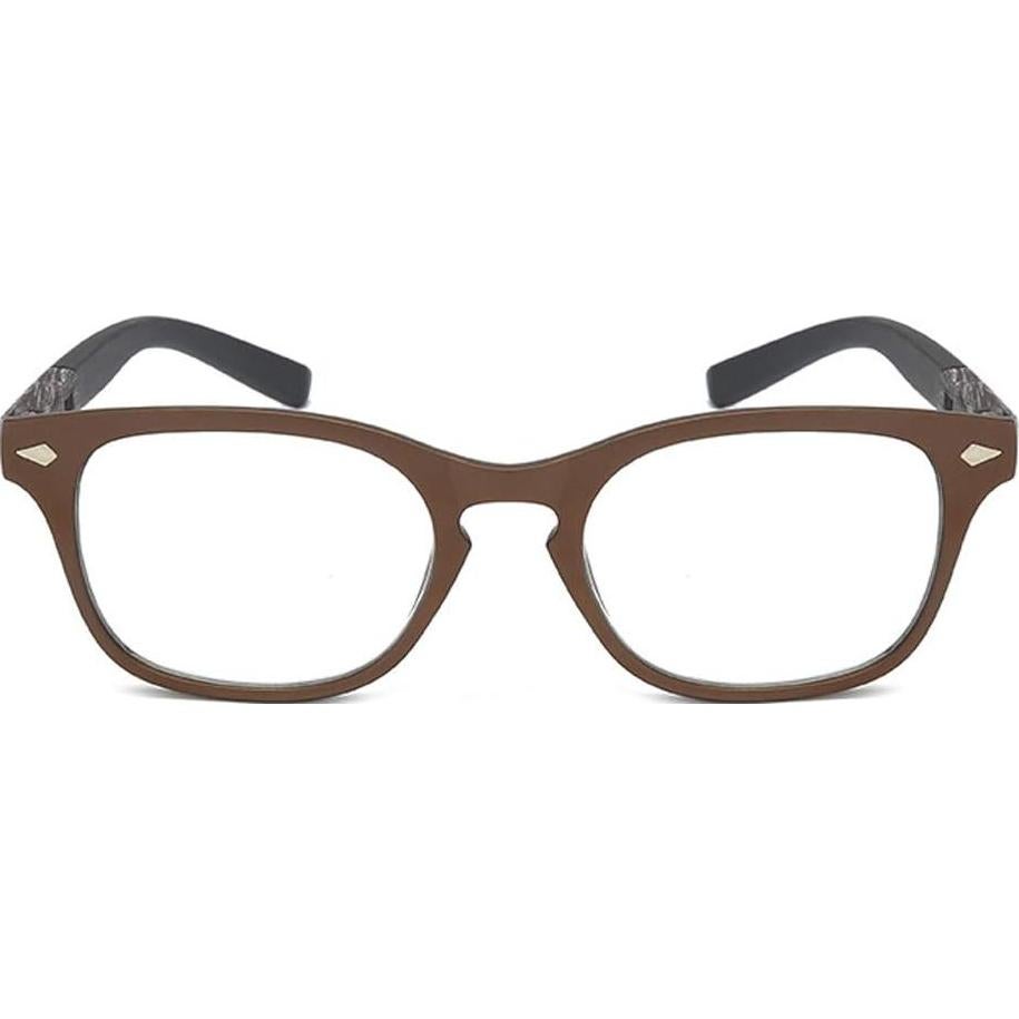 Gafas de Lectura OWN4B 4 Paquetes Unisex 1.00x Lentes Antiarañazos