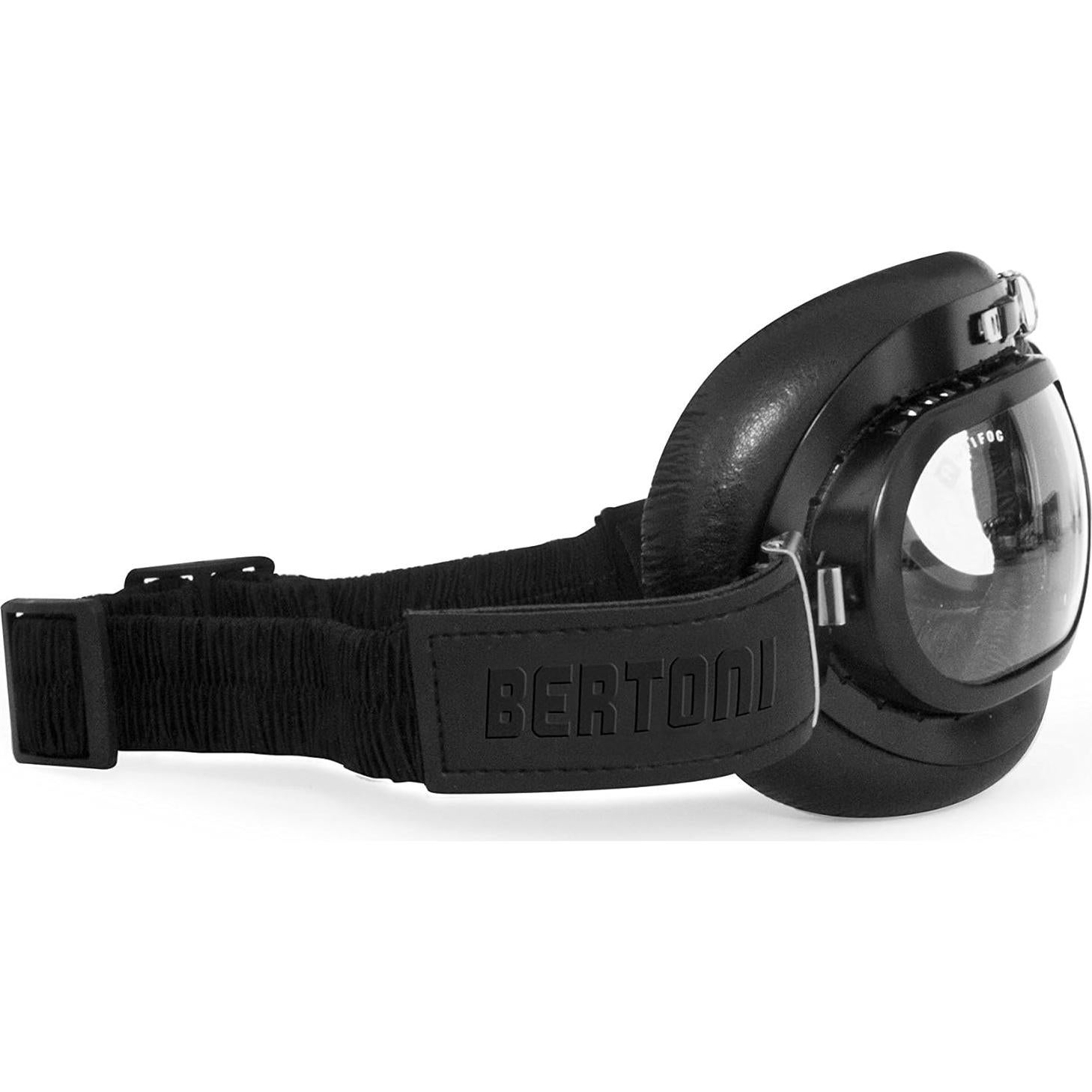 Gafas de Motocicleta Vintage Bertoni AF191A Antivaho