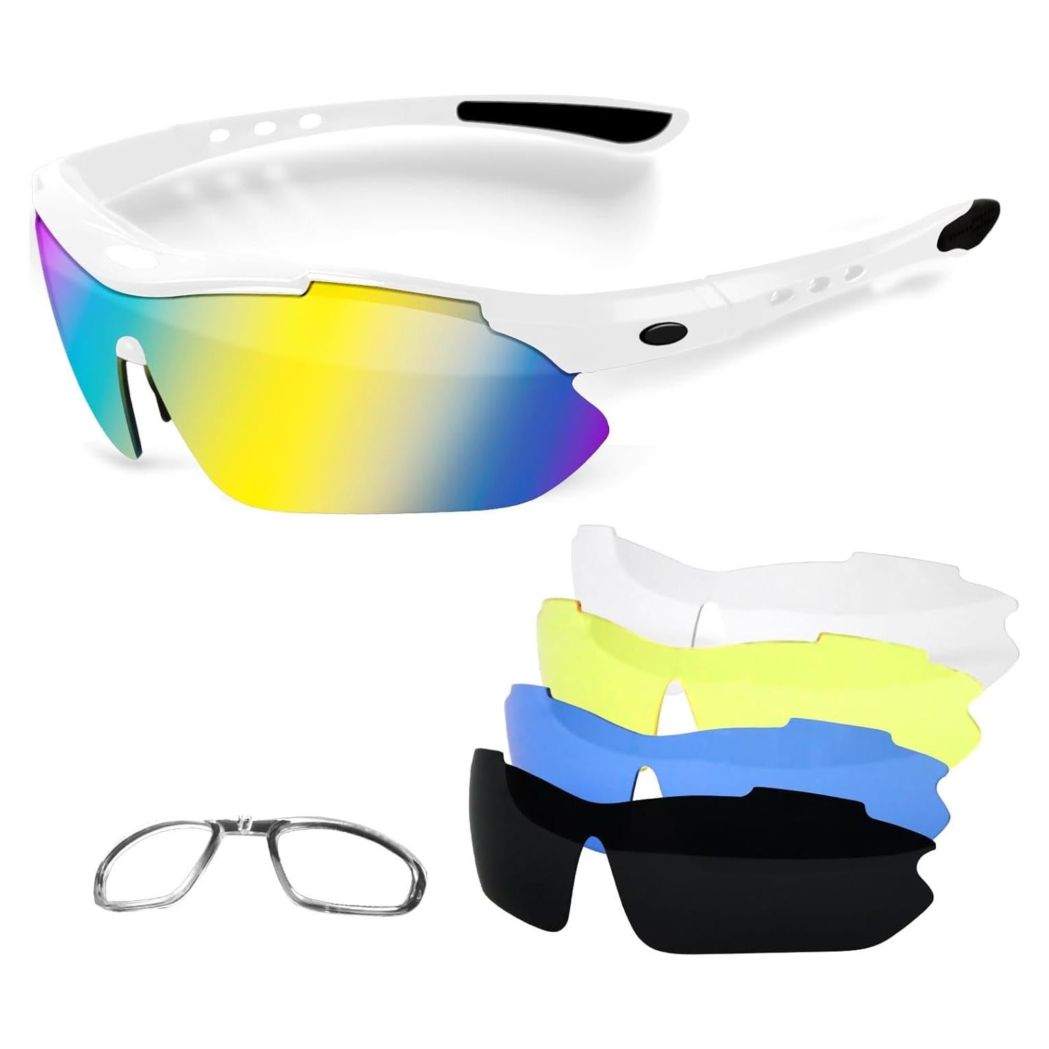 Gafas de Ciclismo Polarizadas UV400 5 Lentes Intercambiables