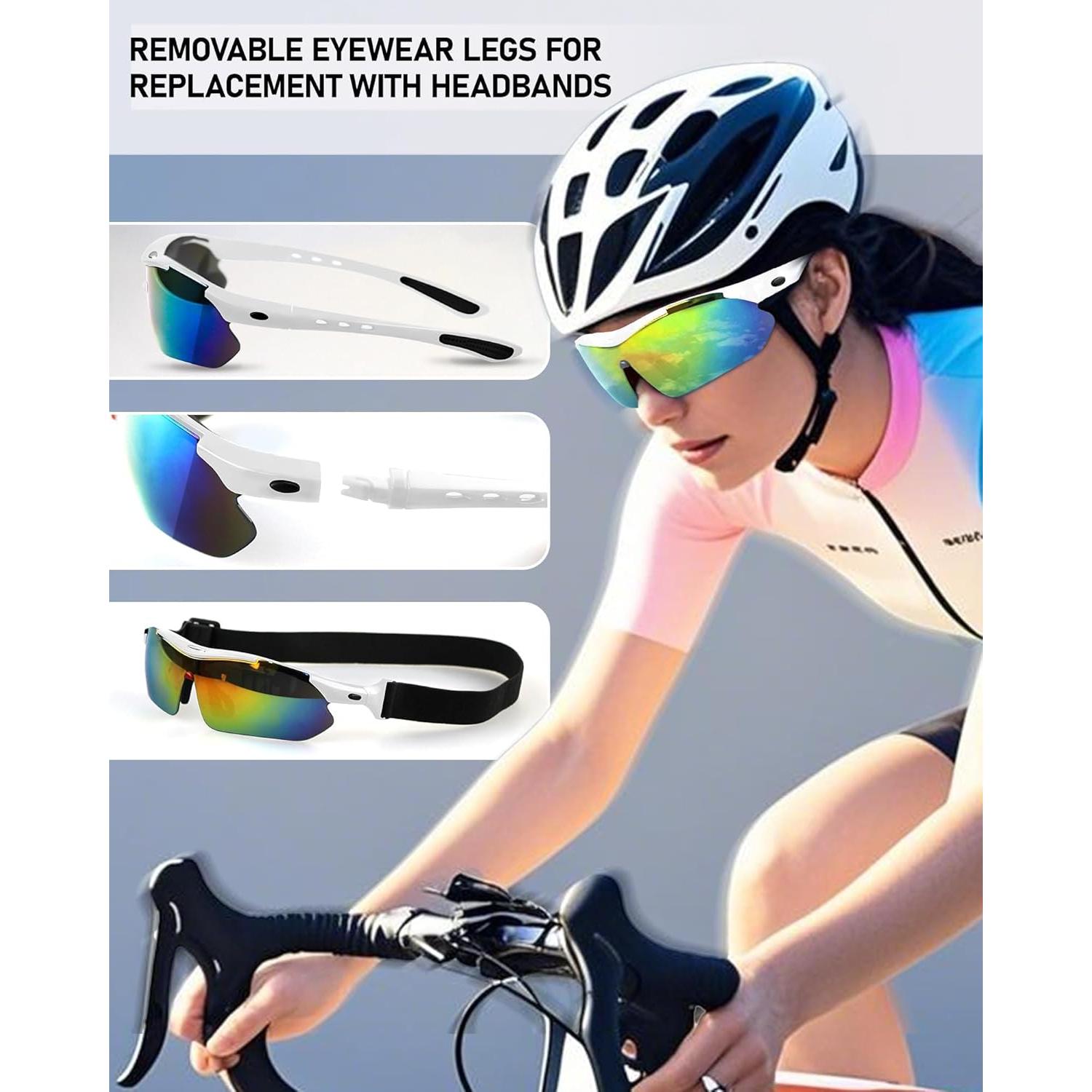 Gafas de Ciclismo Polarizadas UV400 5 Lentes Intercambiables
