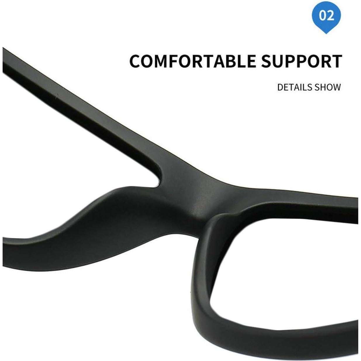 Gafas de Lectura Deportivas Willochra 2.5x con Bloqueo Luz Azul