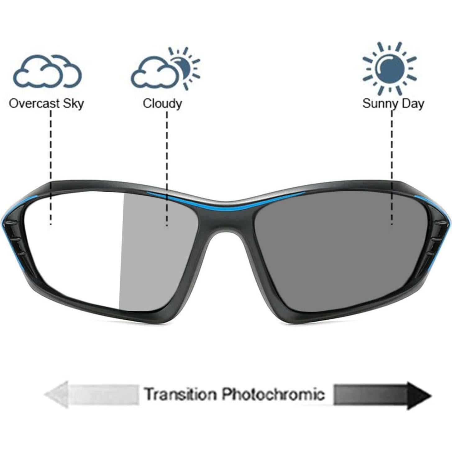 Gafas de lectura fotocromáticas unisex 1.50 F25 azul