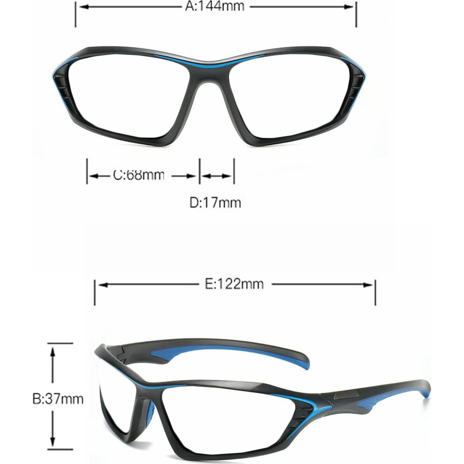 Gafas de lectura fotocromáticas unisex 1.50 F25 azul