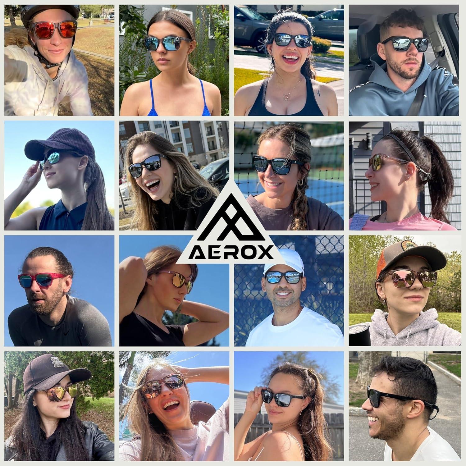 Gafas de sol polarizadas AEROX UV400 para deportes unisex