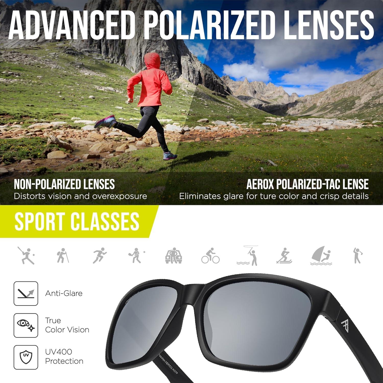 Gafas de sol polarizadas AEROX UV400 para deportes unisex