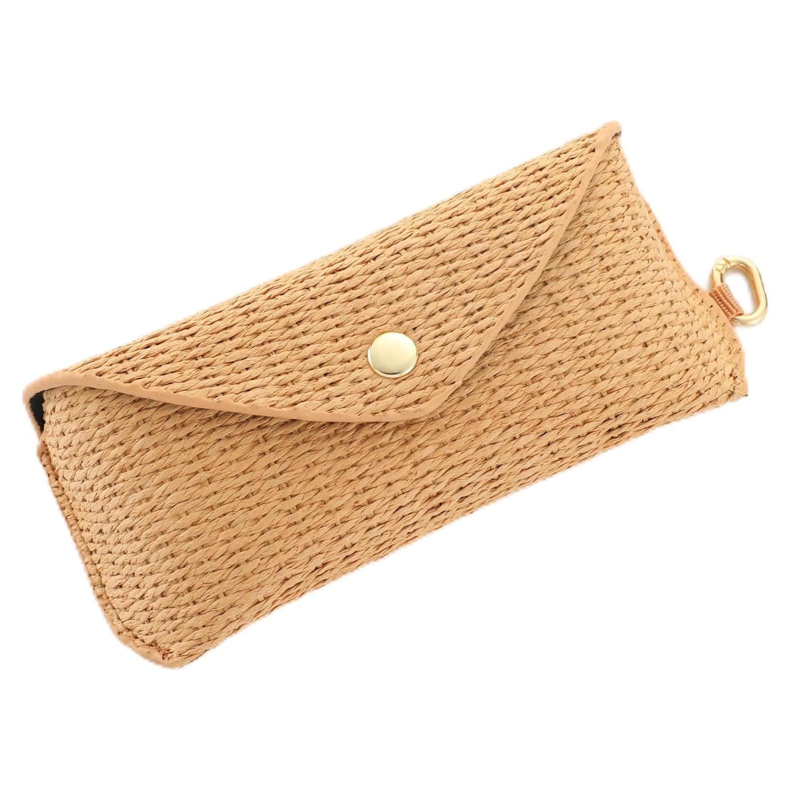 Funda de Gafas de Ratán Tejido Leinuosen Boho 17x7x5cm