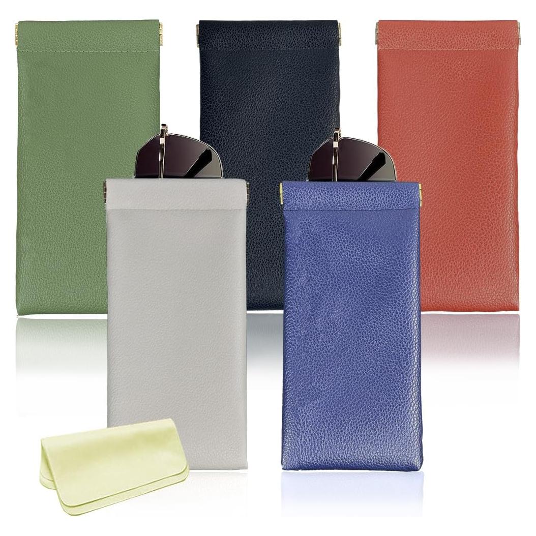 Funda suave para gafas de sol NotiGat - 5 piezas de cuero