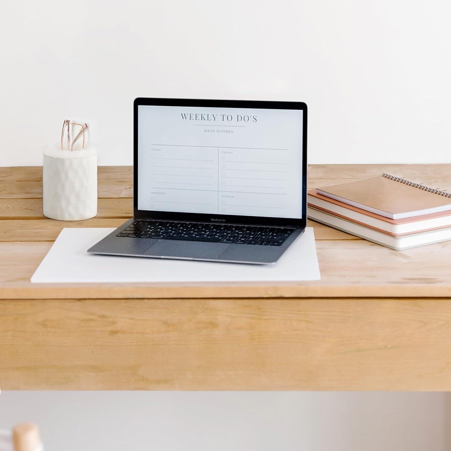 Soporte para Gafas Mkono Antirayaduras Marfil Talla Única