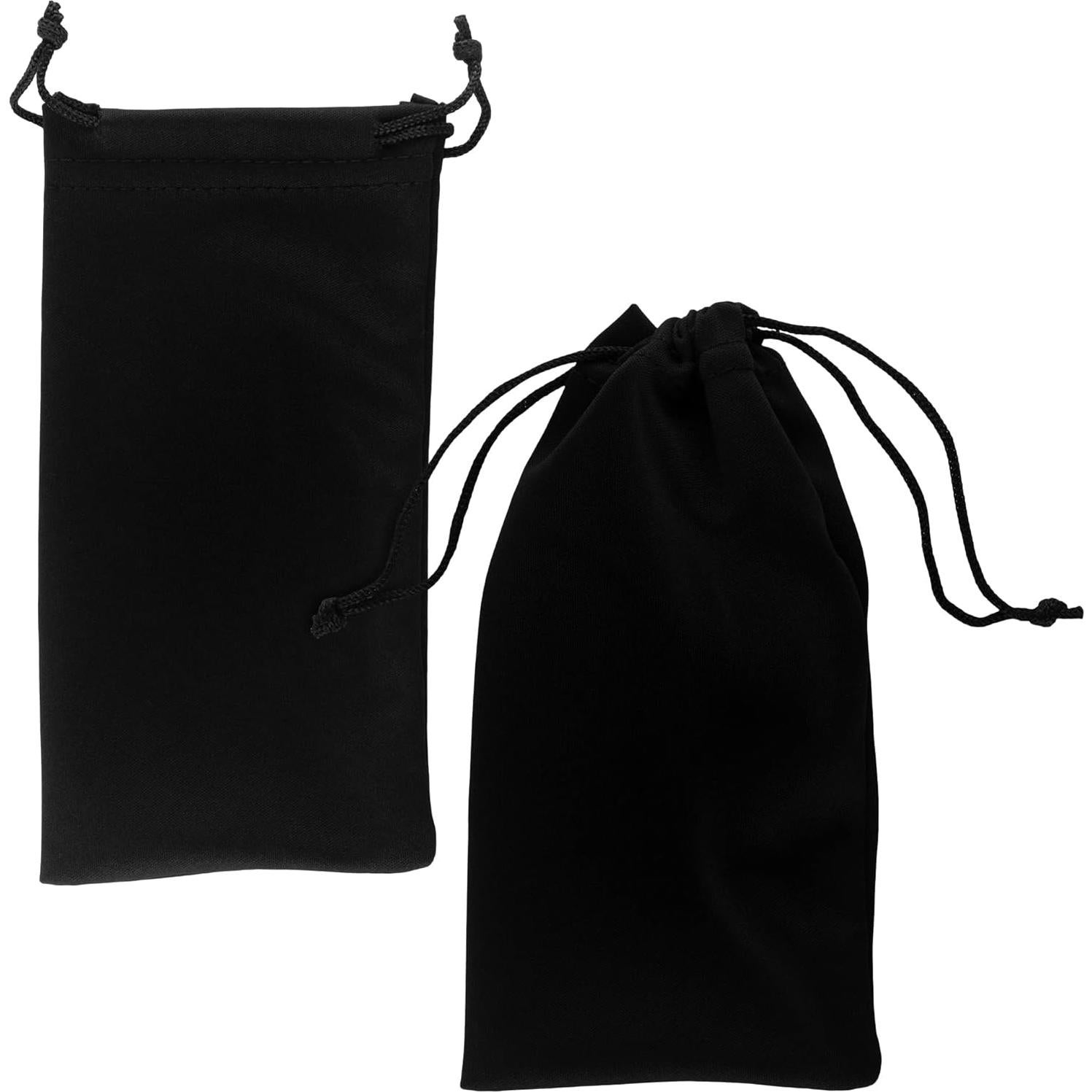 Bolsa de Microfibra Negra Super Z Outlet - Paquete de 12