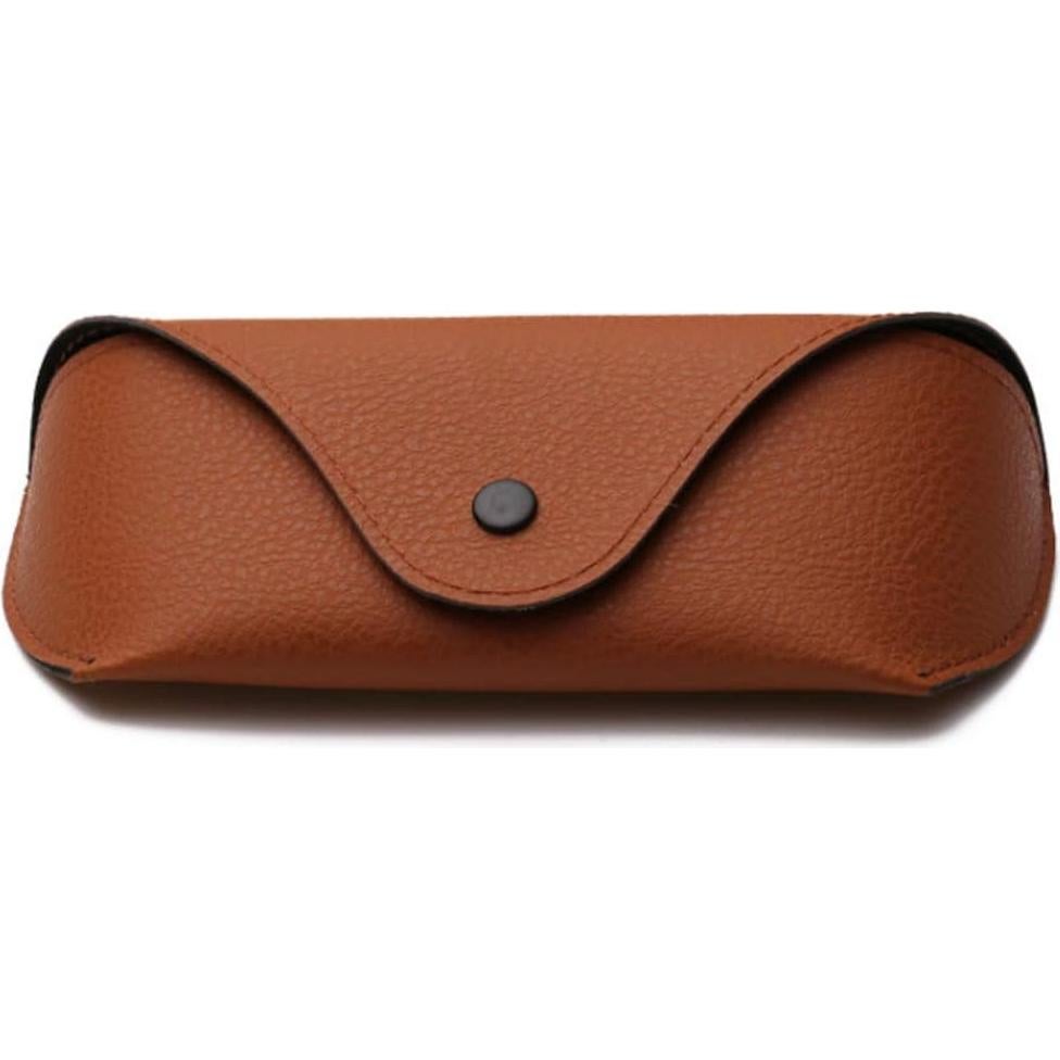 Estuche de Gafas Portátil Teensery Tela Oxford Negro y Marrón