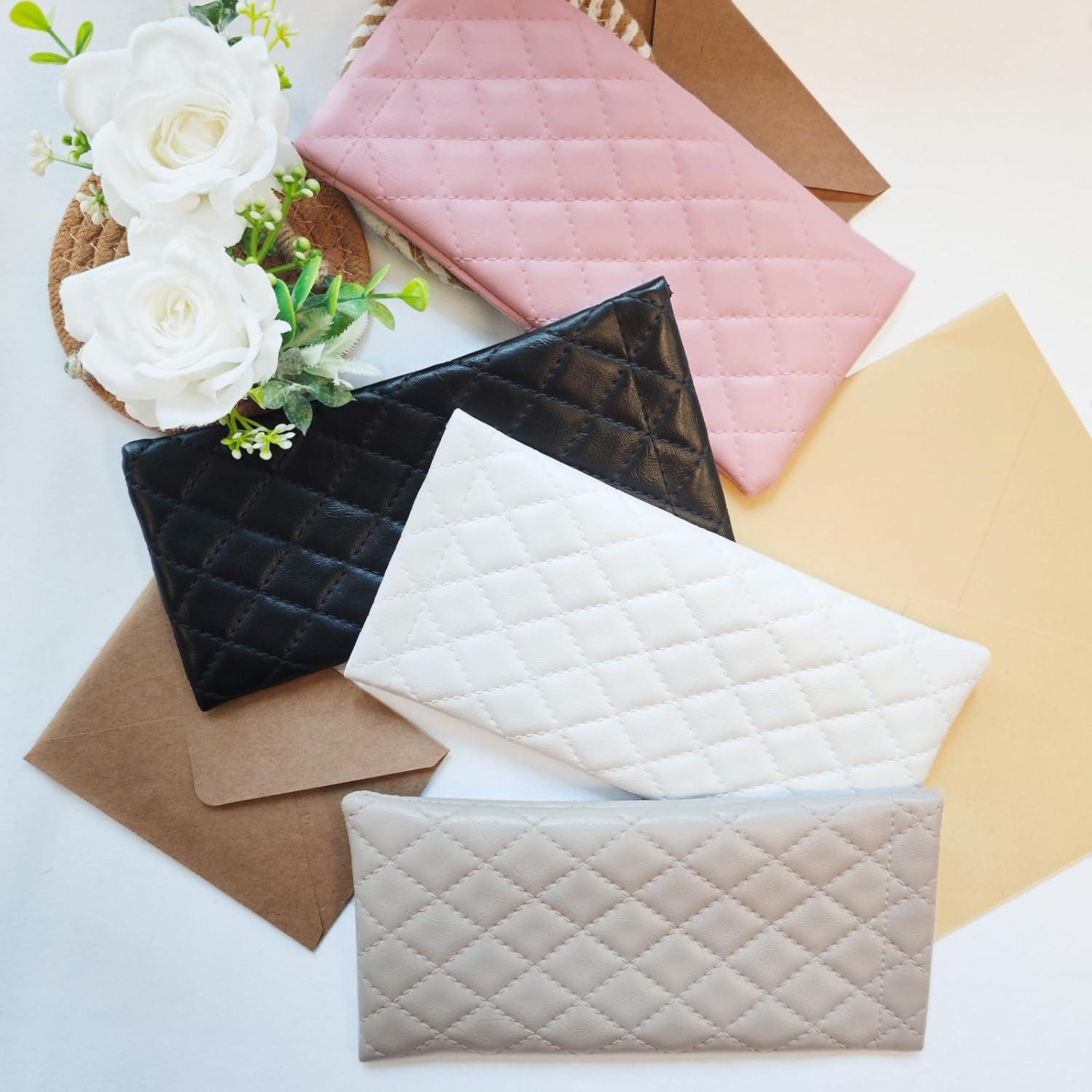 Juego de 4 estuches para gafas de sol CNCBO de cuero PU