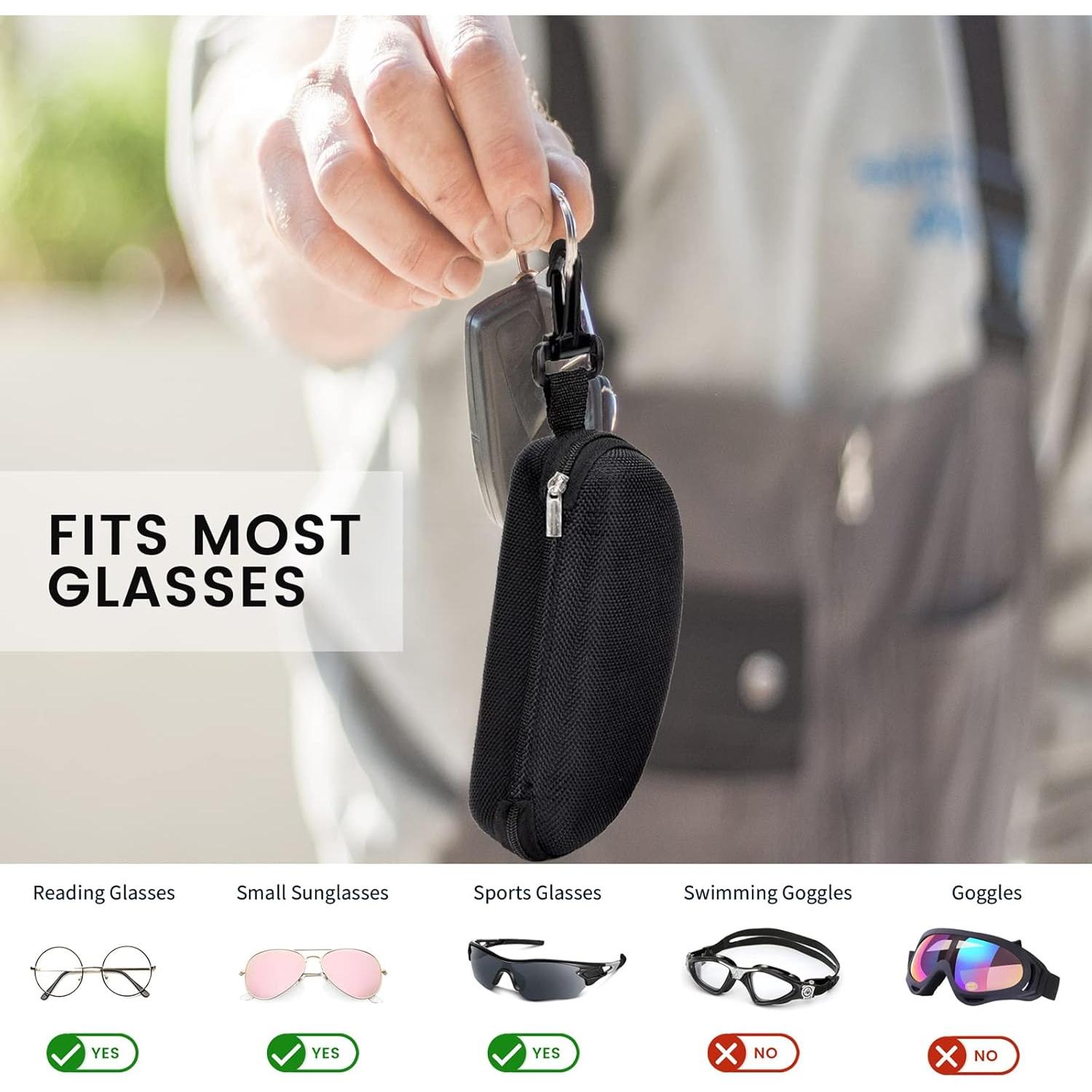 Estuche Duro para Gafas de Sol Molshine - 3 Piezas Unisex