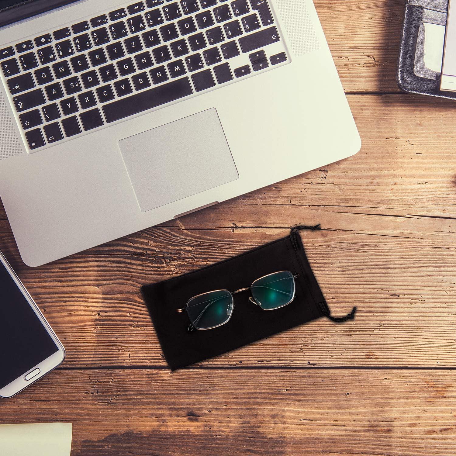 Paquete de 100 Fundas de Microfibra para Gafas Frienda