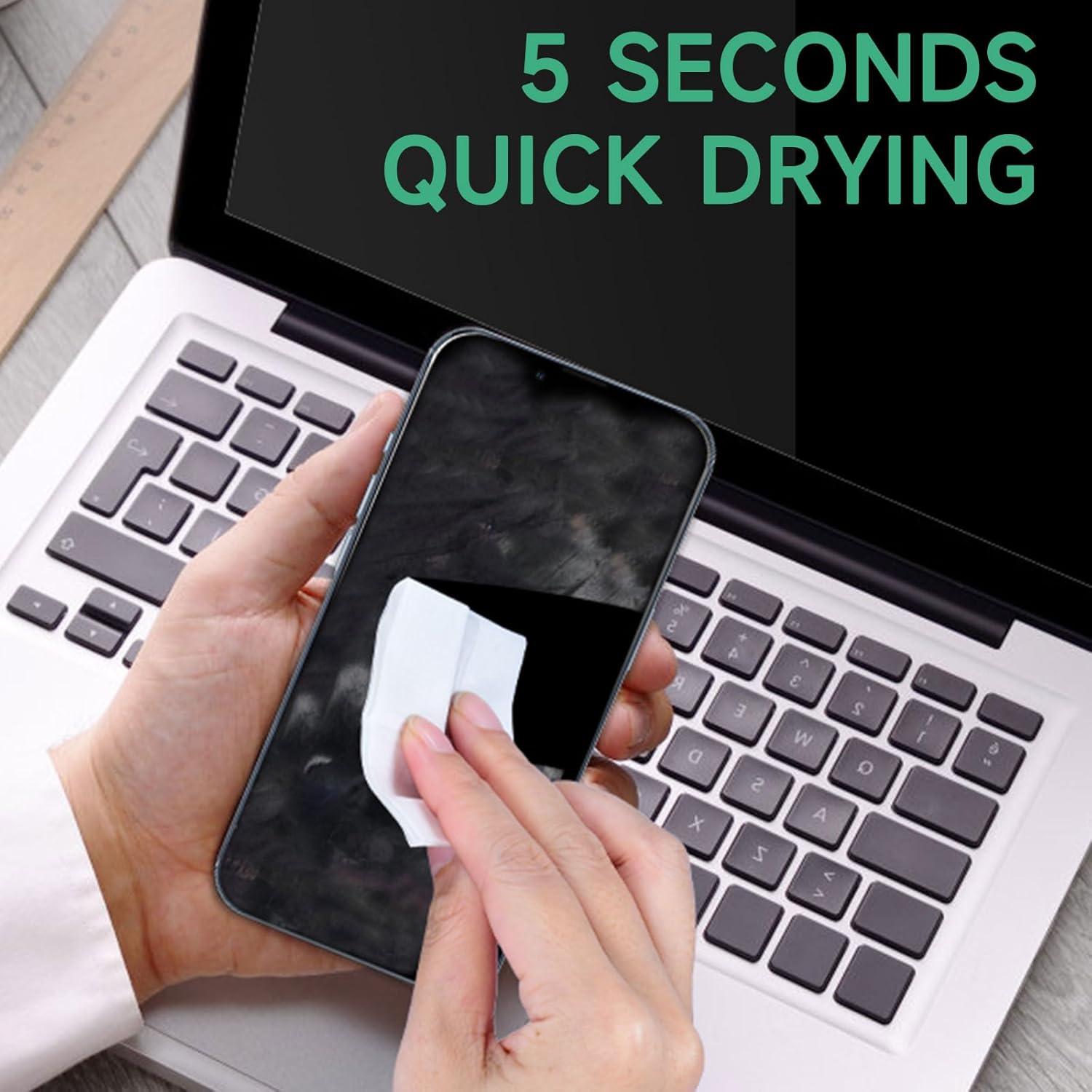 Toallitas de limpieza para lentes Lensmate 220 unidades