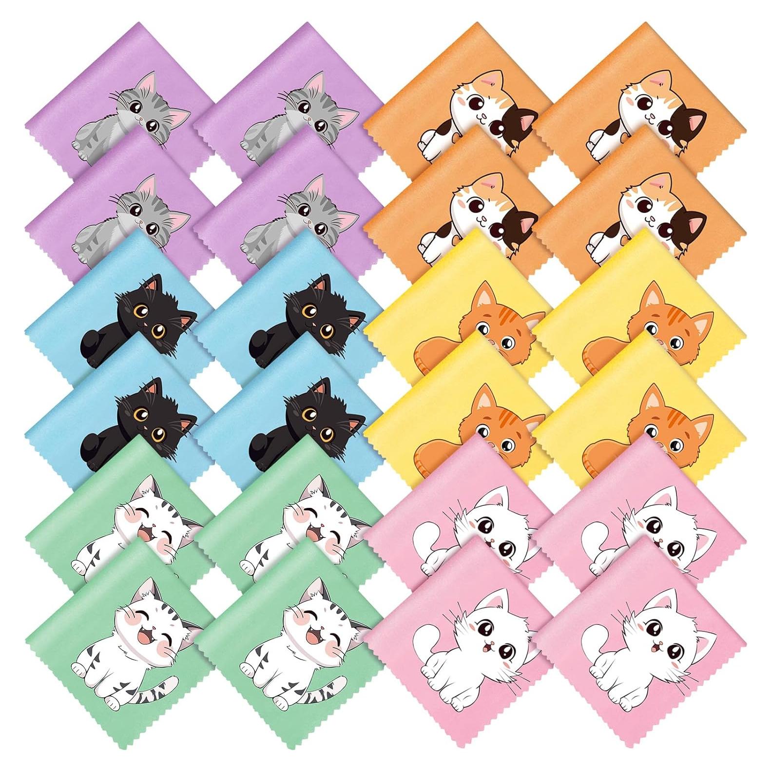 Paquete de 24 Paños de Microfibra Breling para Gafas 15x15cm