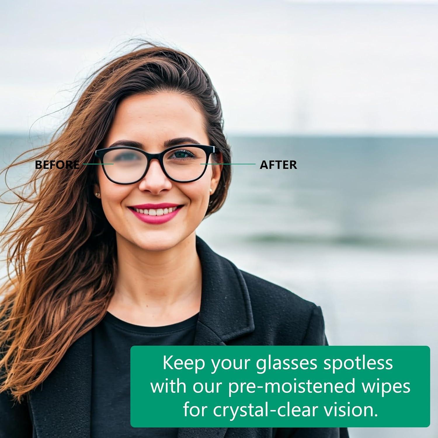 Toallitas limpiadoras para lentes iDuster - 220 unidades