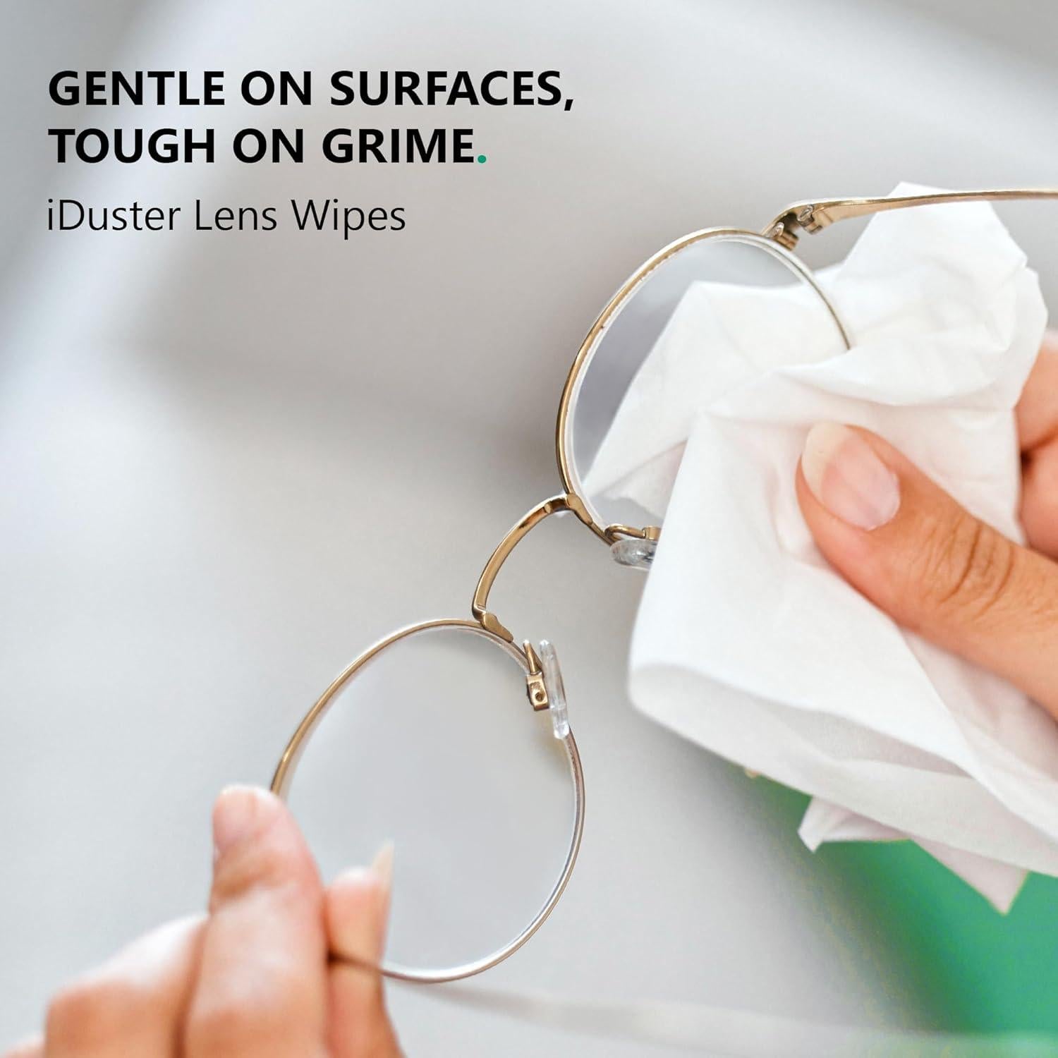 Toallitas limpiadoras para lentes iDuster - 220 unidades