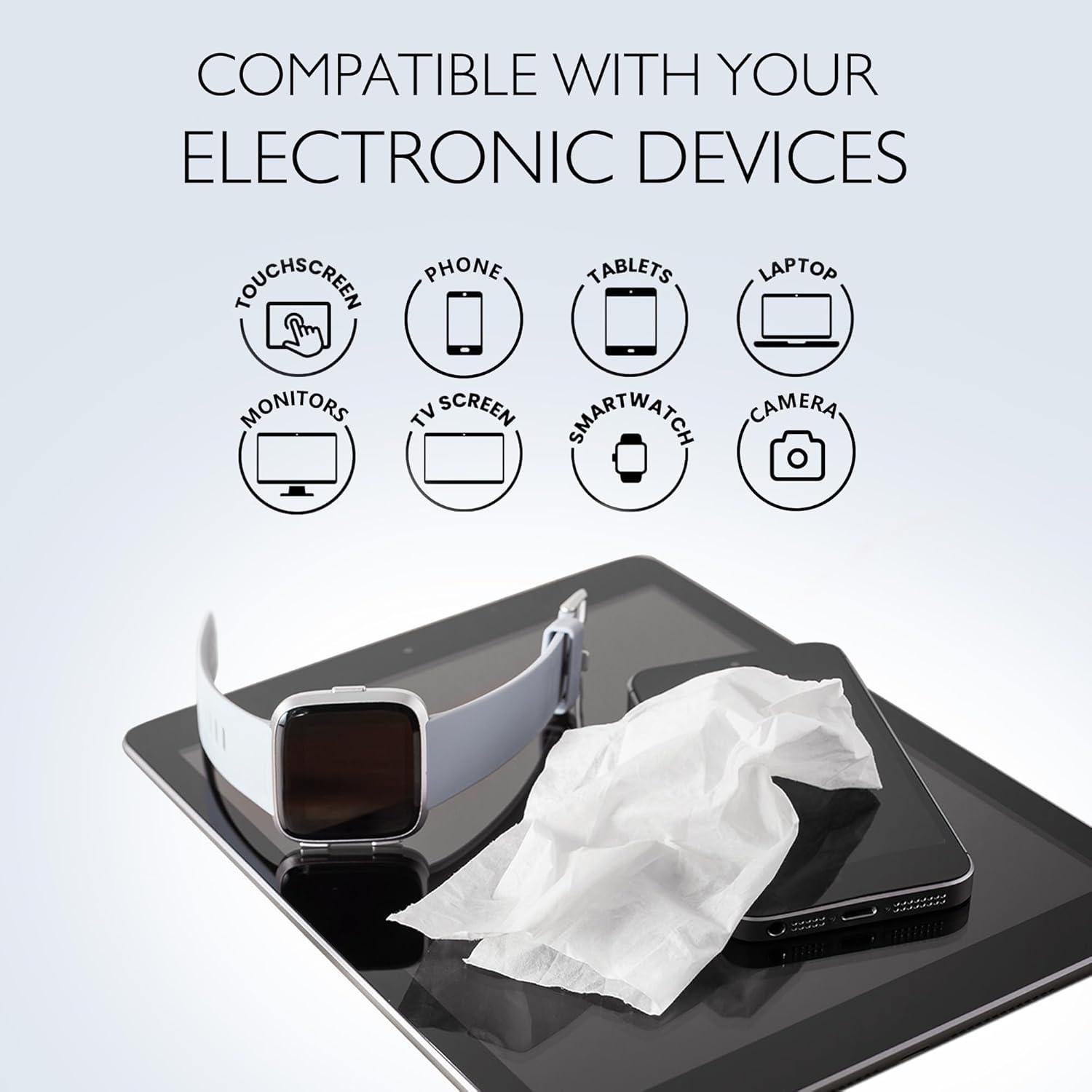 Toallitas limpiadoras para lentes iDuster - 220 unidades