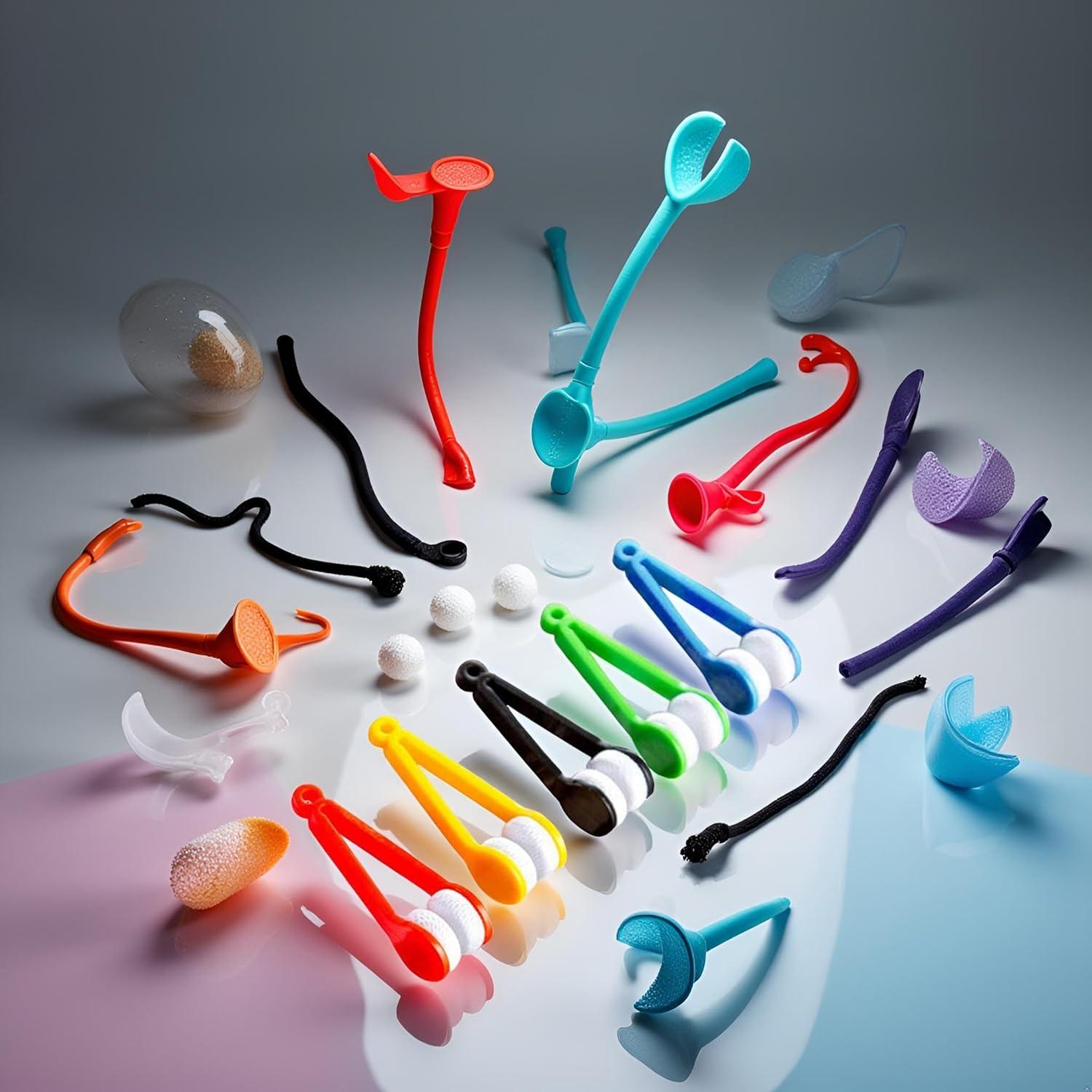 Juego de Limpiador de Lentes DPWOUM 5 Piezas Microfibra