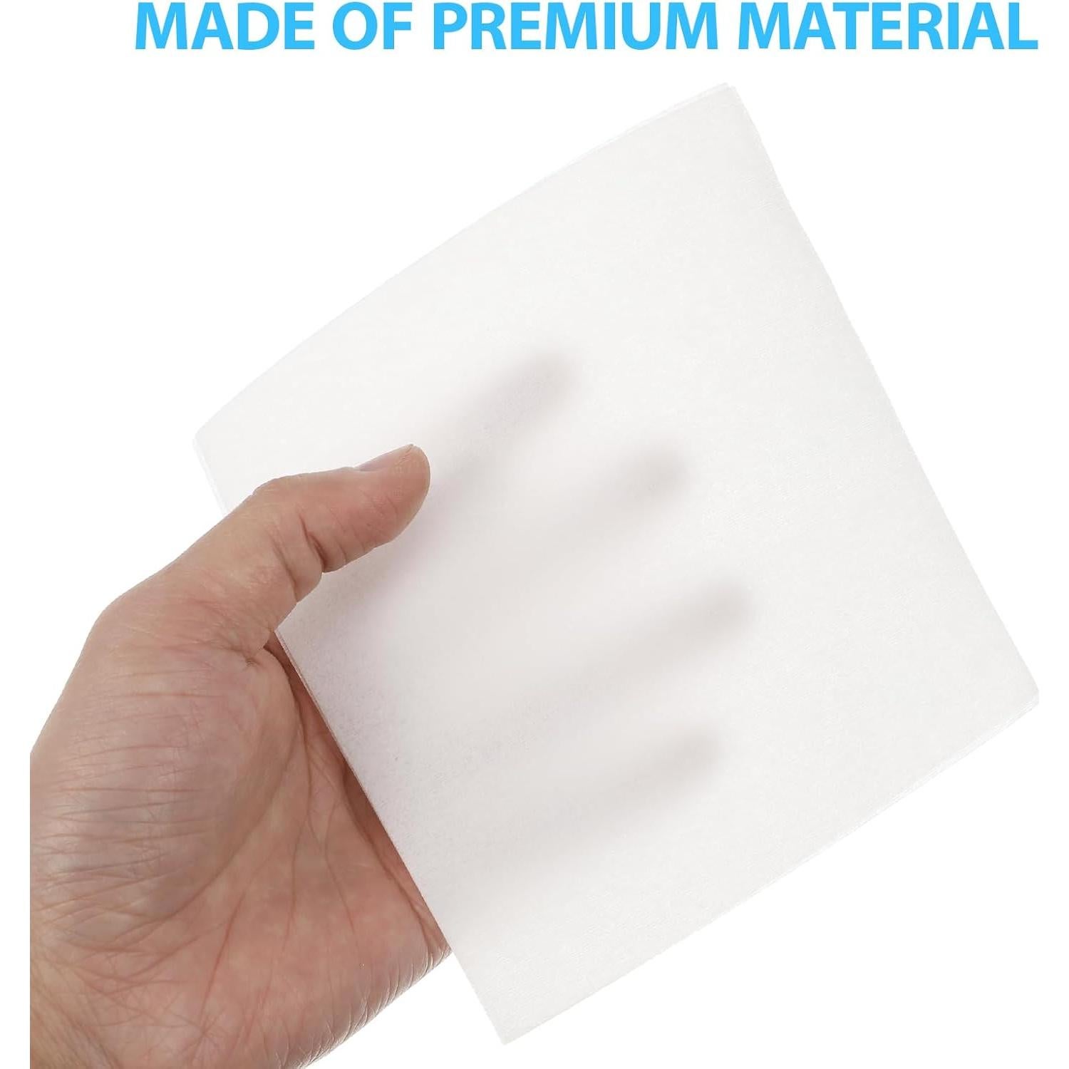 Toallitas Limpiadoras Hemoton 600 Pcs Sin Pelusa 20x20cm