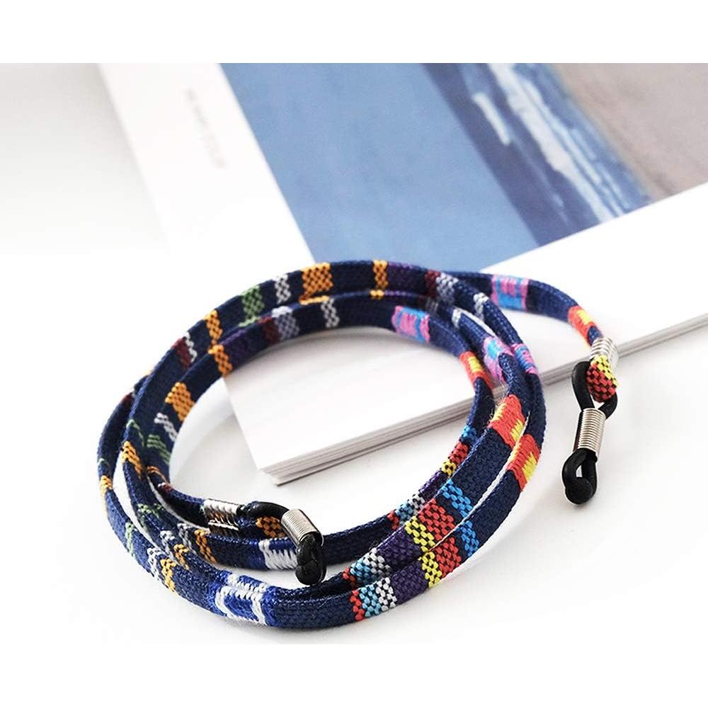 Cadena de Gafas 6PCS Algodón Grueso Multicolor Jurxy