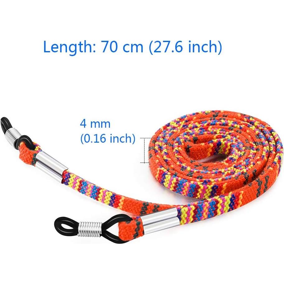 Cadena de Gafas 6PCS Algodón Grueso Multicolor Jurxy