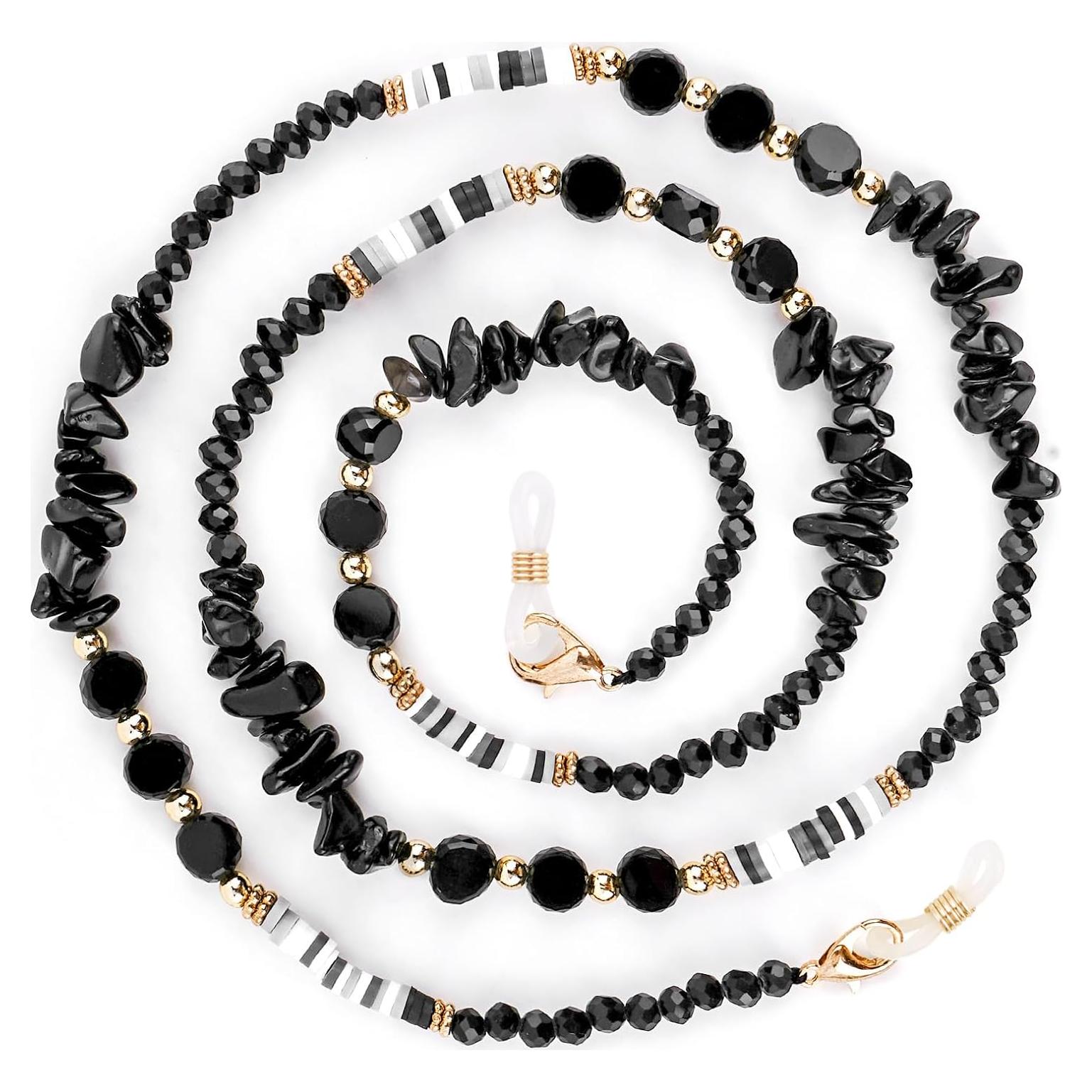 Cadena de Gafas BILIONE con Perlas para Mujer - Antideslizante