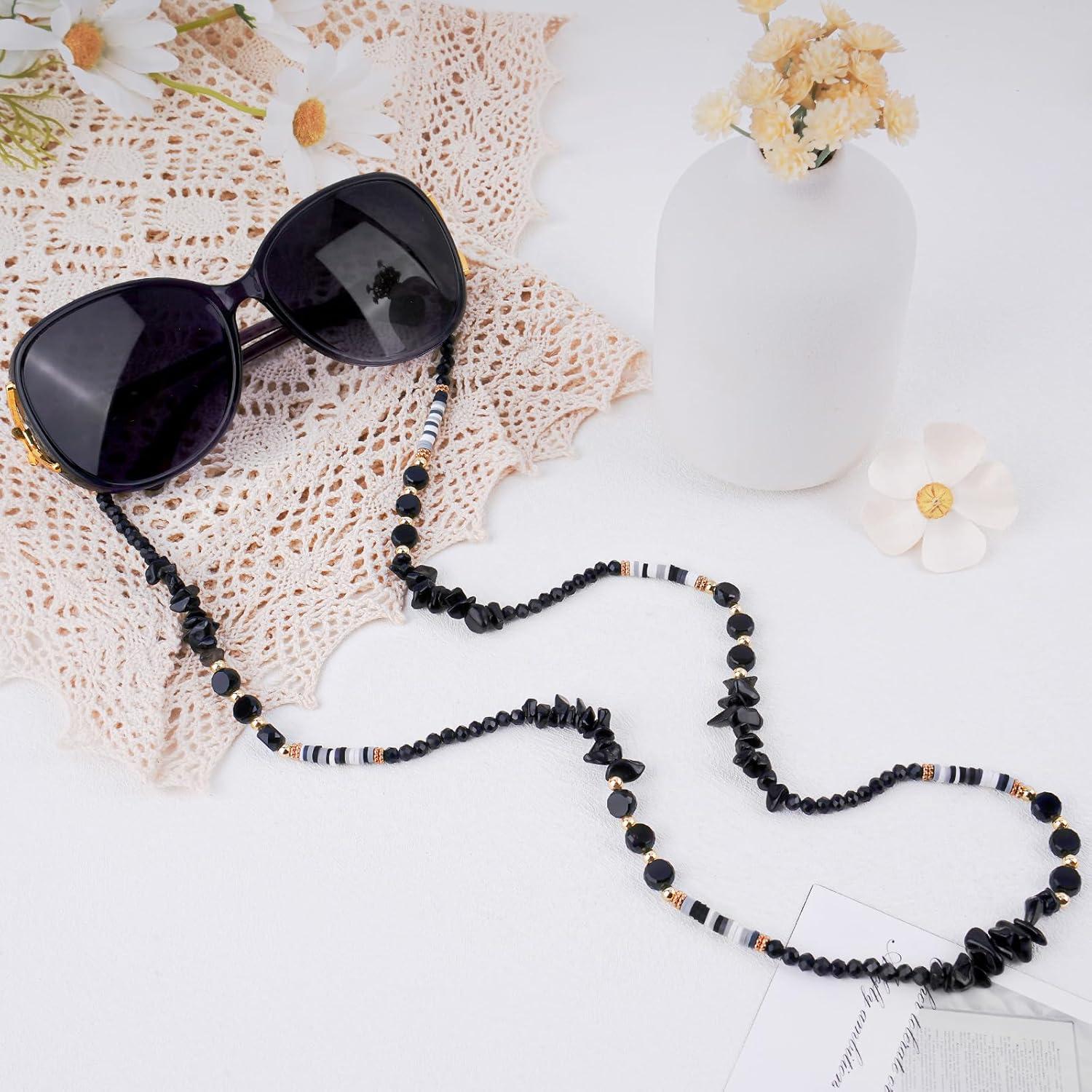 Cadena de Gafas BILIONE con Perlas para Mujer - Antideslizante