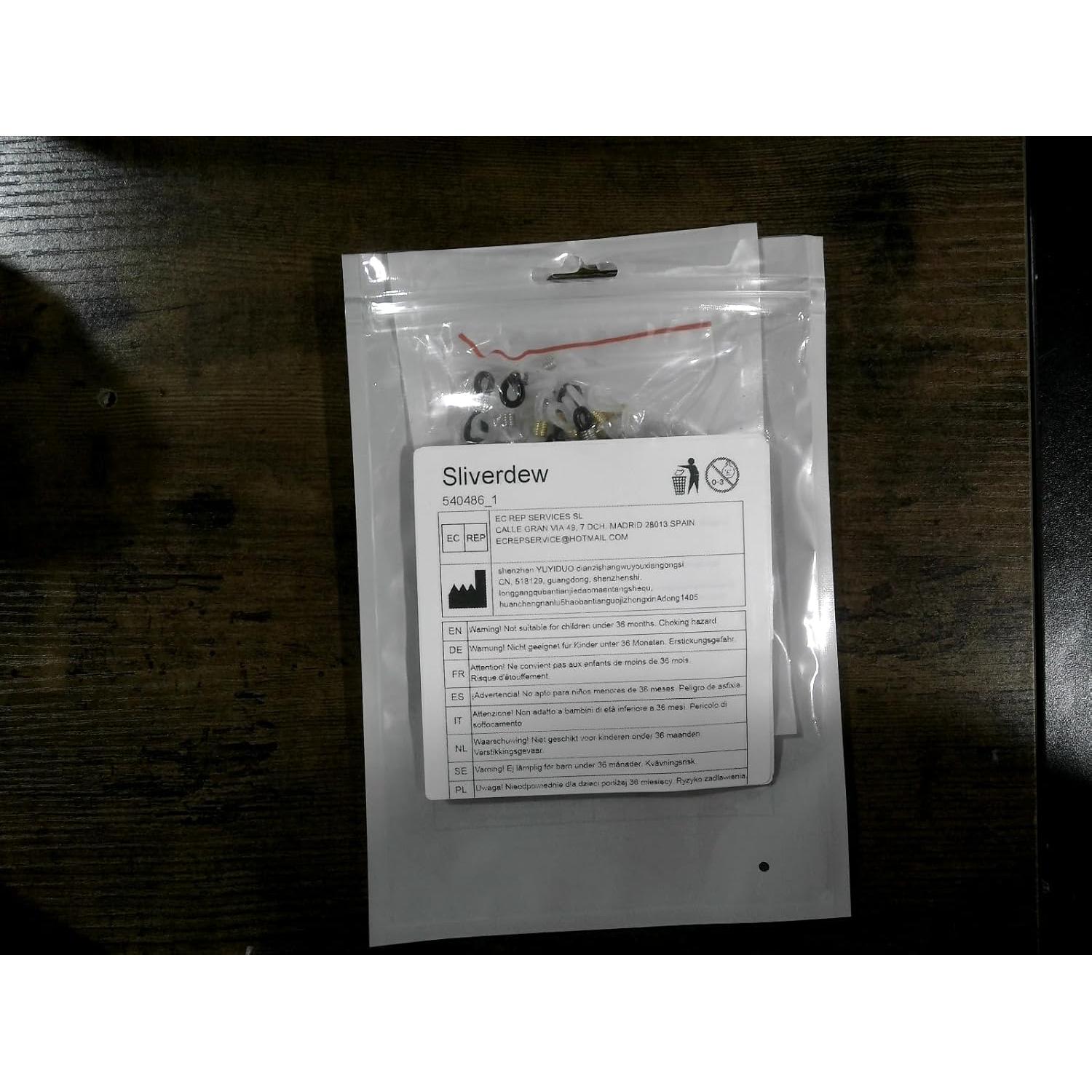 100 Piezas Conectores de Silicona para Gafas Ajustables