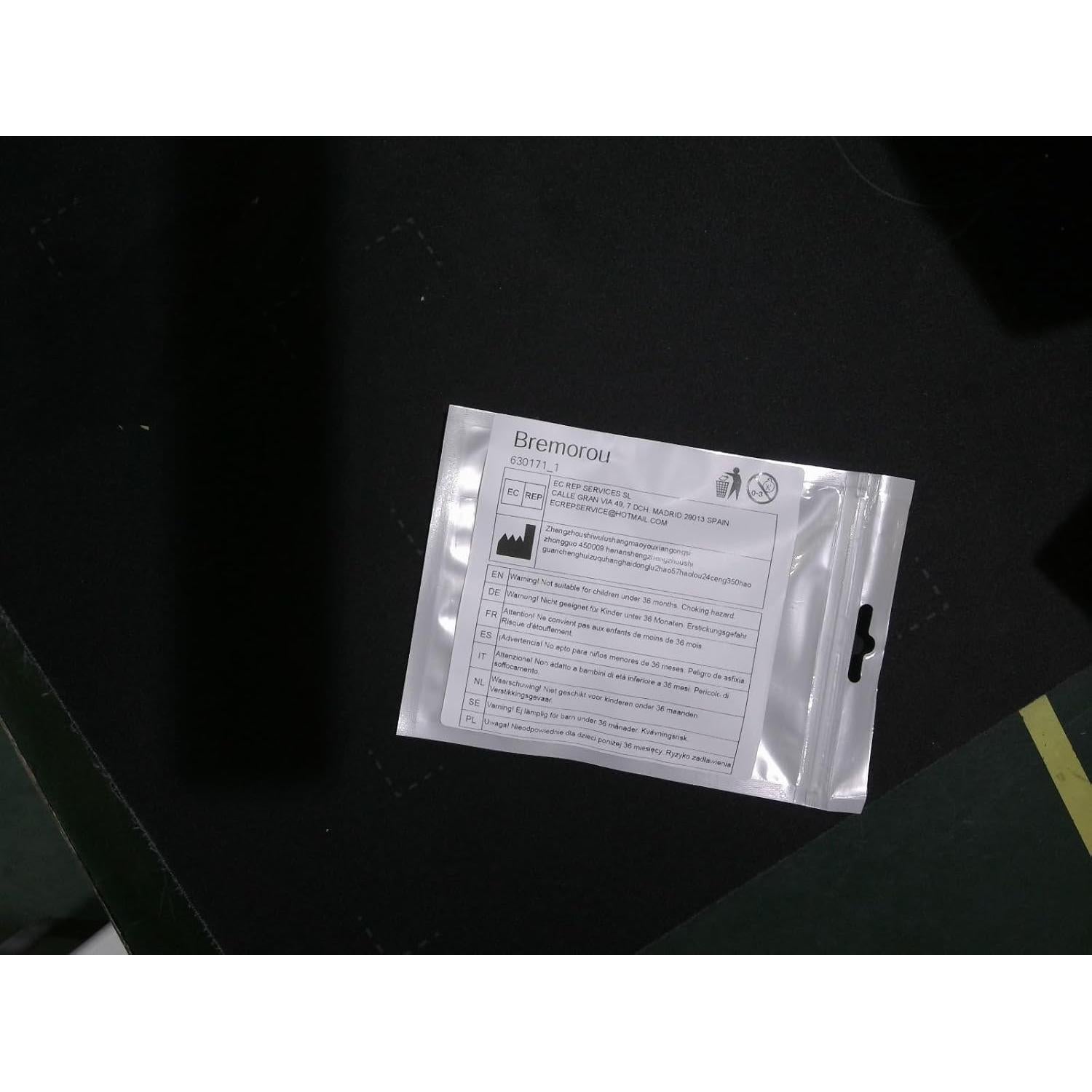 50 Extremos de Cadena para Gafas Bremorou Ajustables Silicona