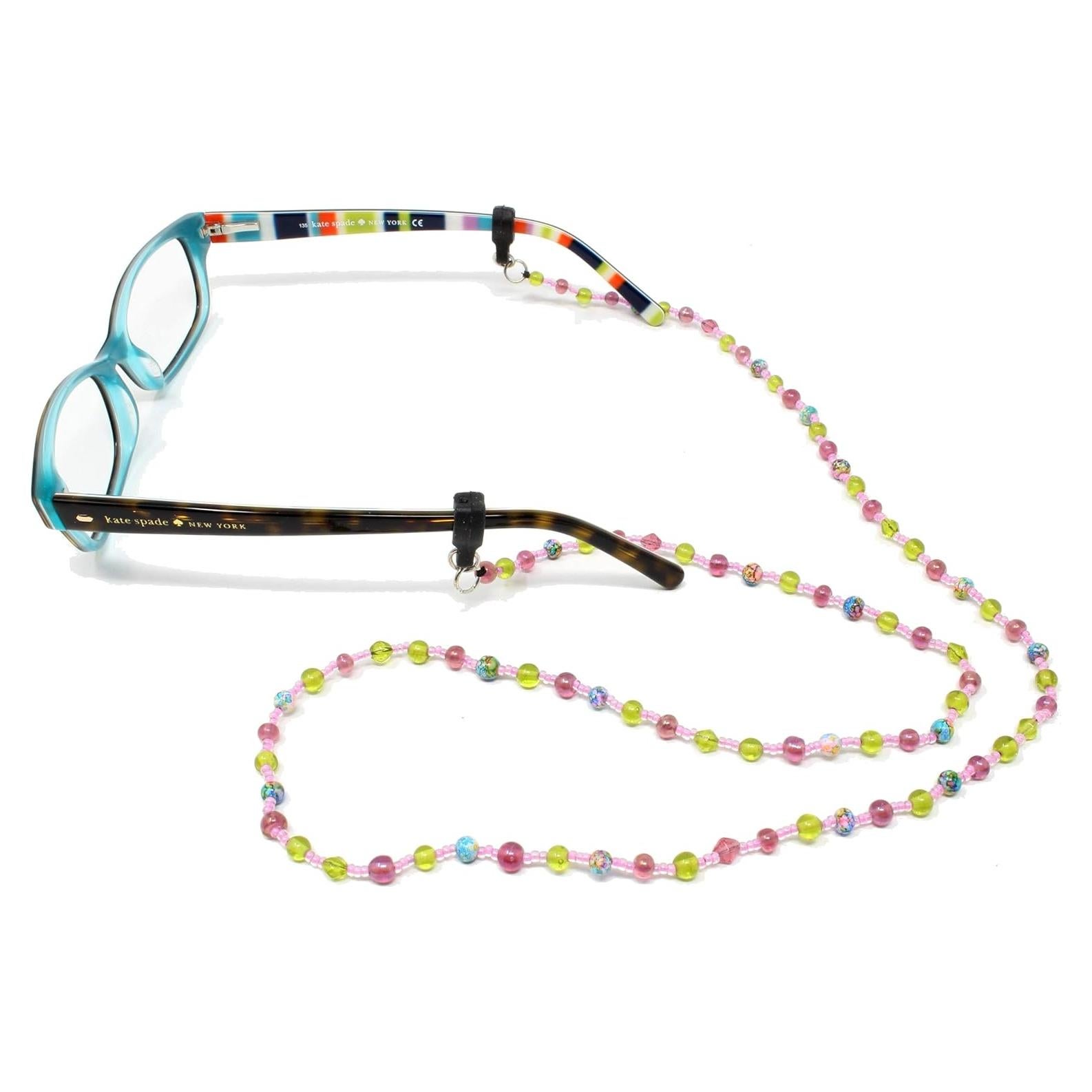 Cadena para Gafas Peeper Keeper Rosa 68.58 cm Cuentas de Vidrio