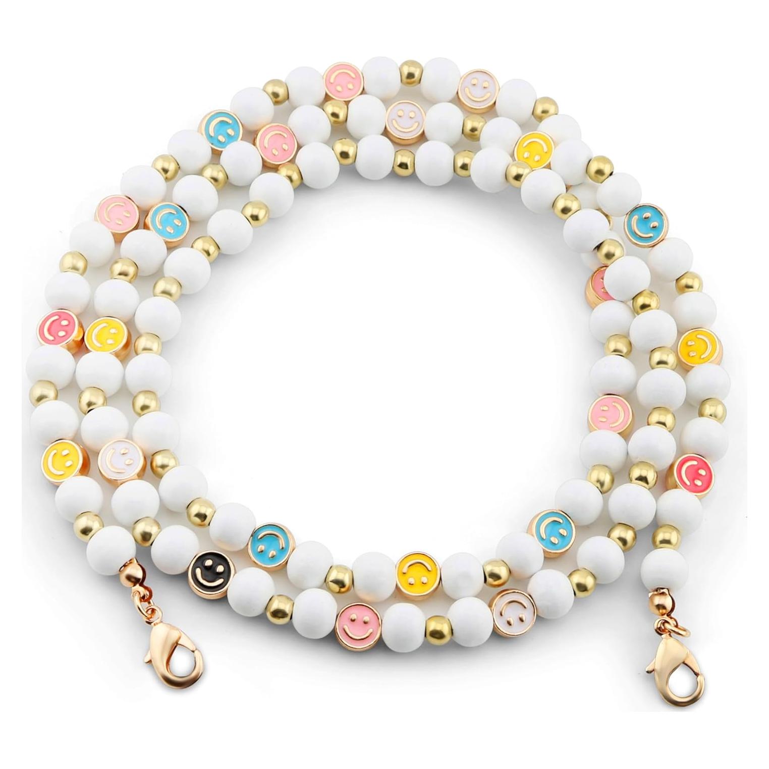 Cadena para Gafas MyFavoriteK con Perlas para Mujeres